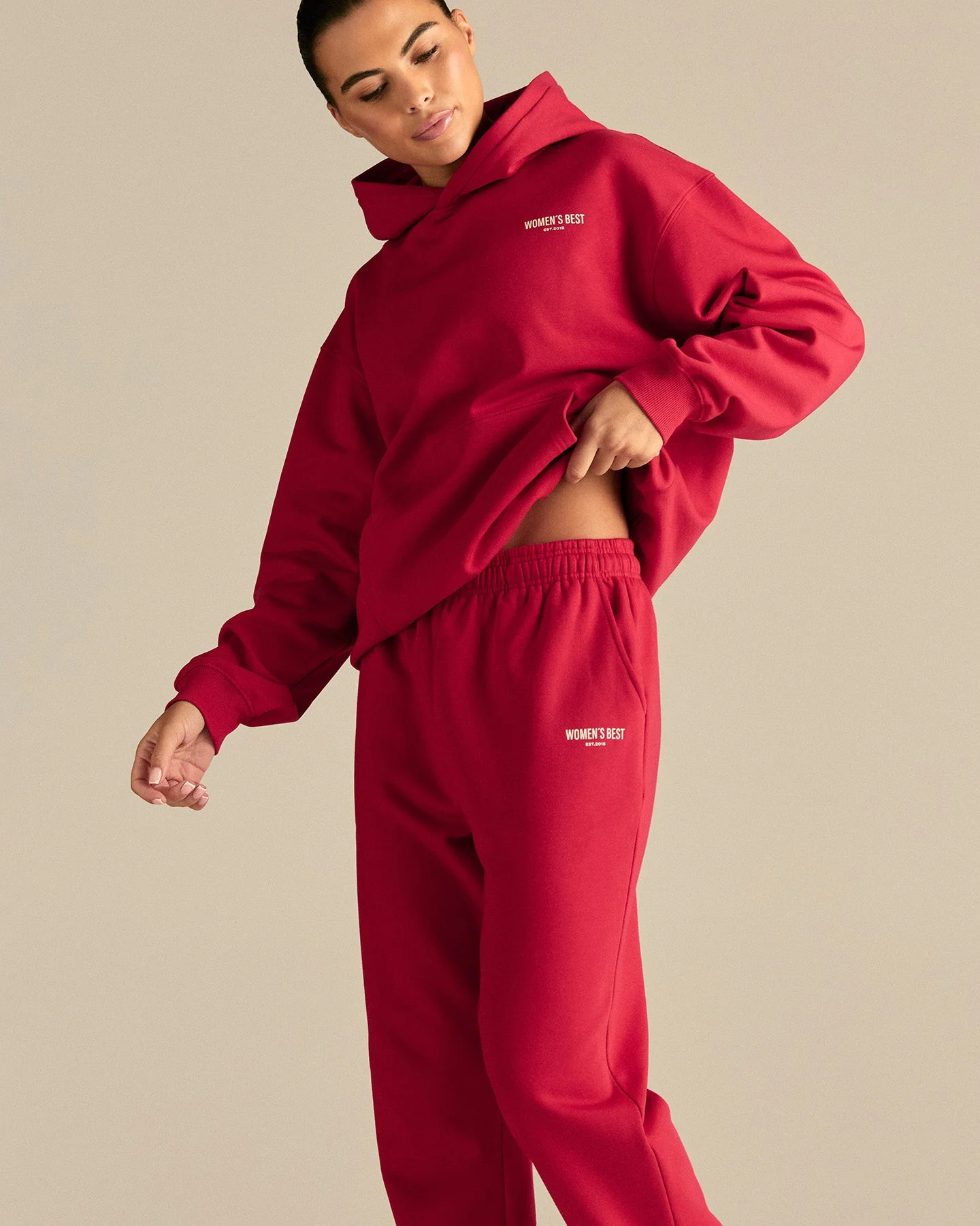 Comfort Joggers | Candy Apple - Image 7
