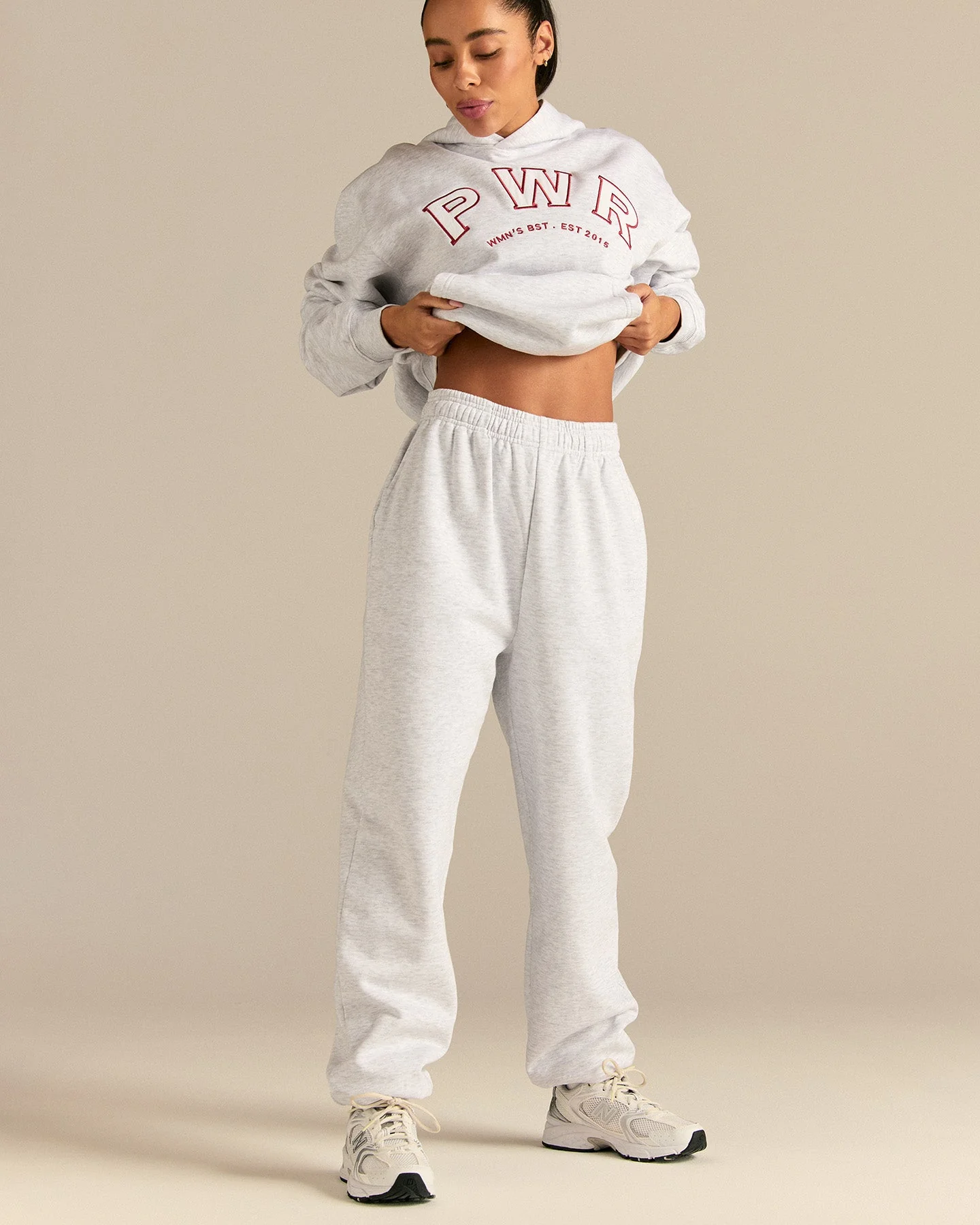 Comfort Joggers | Light Grey Marl - Image 8