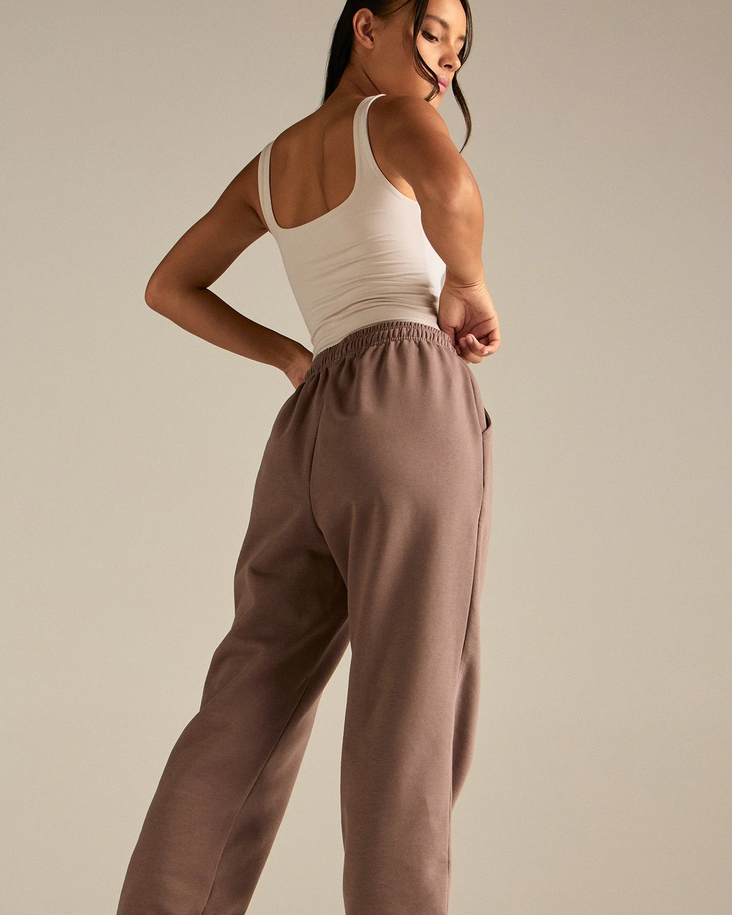 Comfort Joggers | Mocha - Image 2