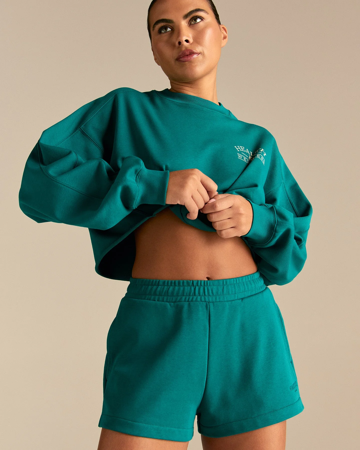 Comfort Lightweight Shorts | Eden Green - Image 3