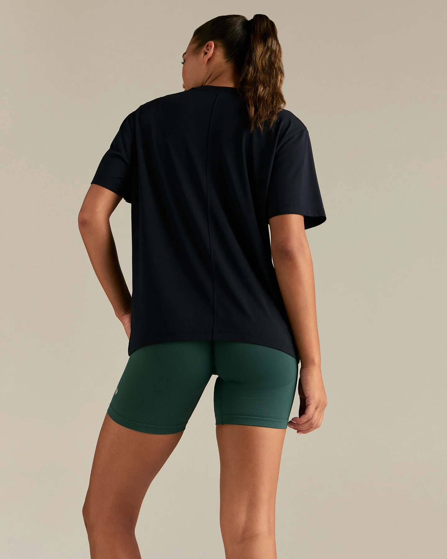 Comfort Oversized Hook Up T-Shirt | Midnight Black - Image 5