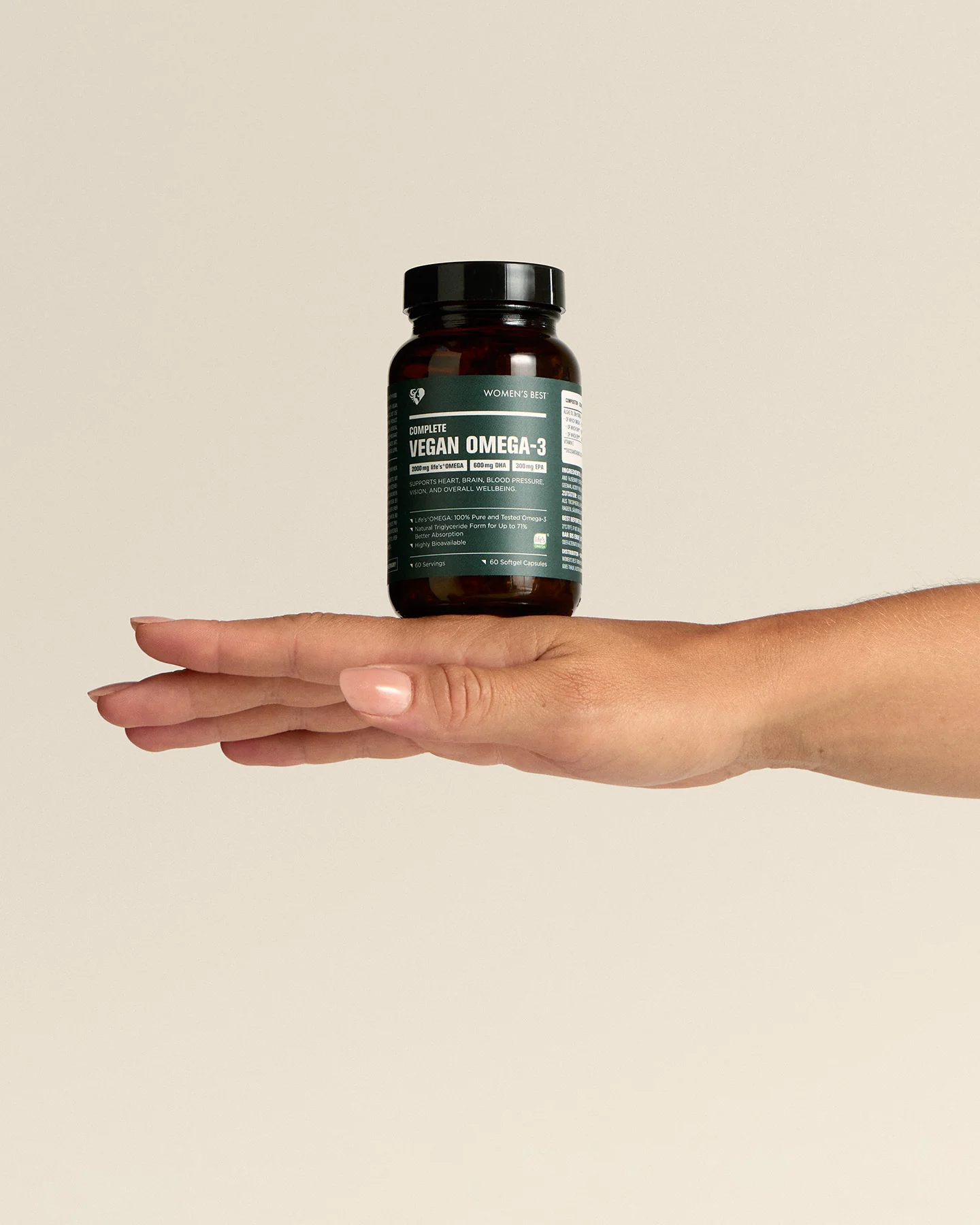 Complete Vegan Omega-3 Capsules (2000mg) - Image 3