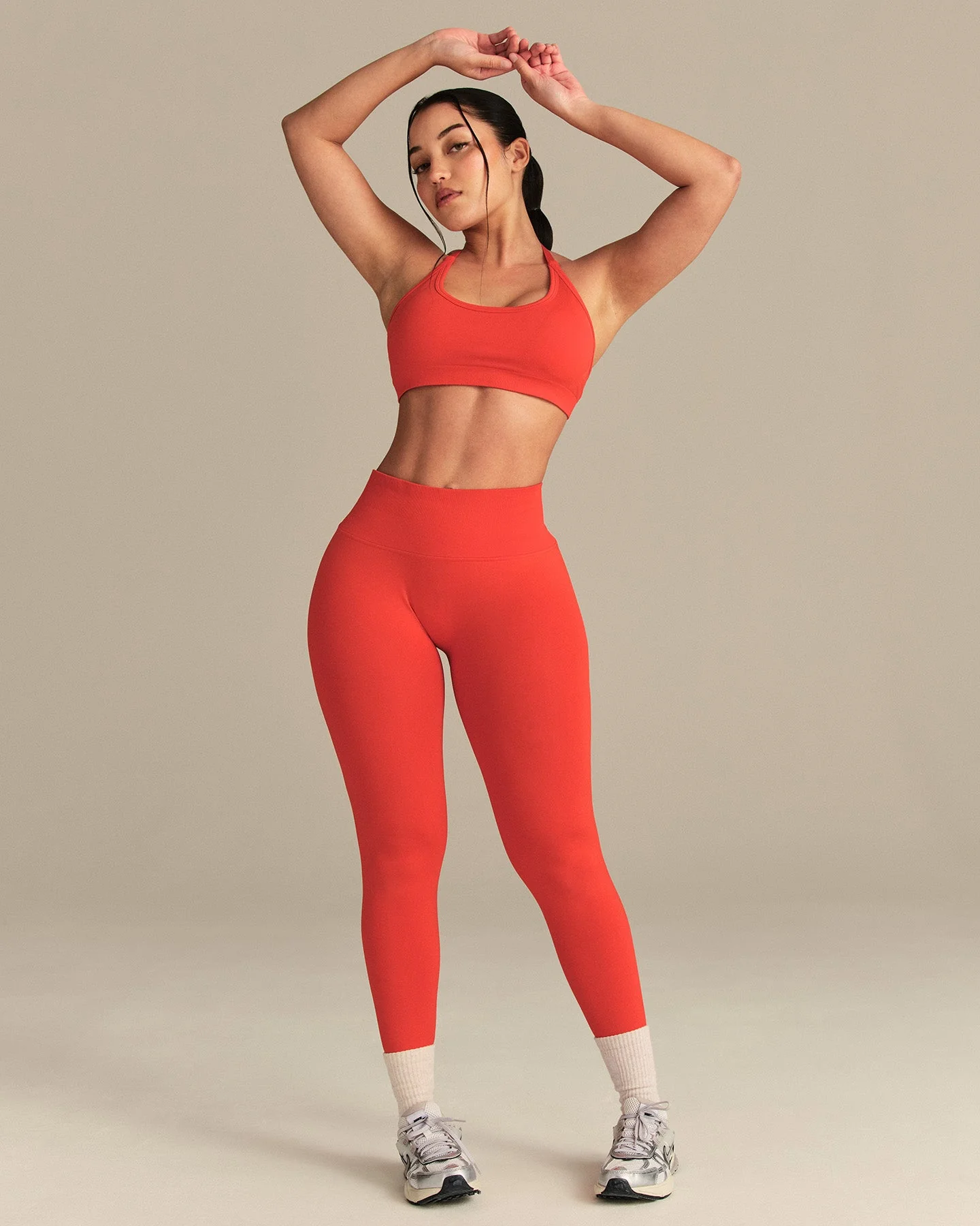 Define 2.0 Cross Back Bra | Lava Red - Image 2