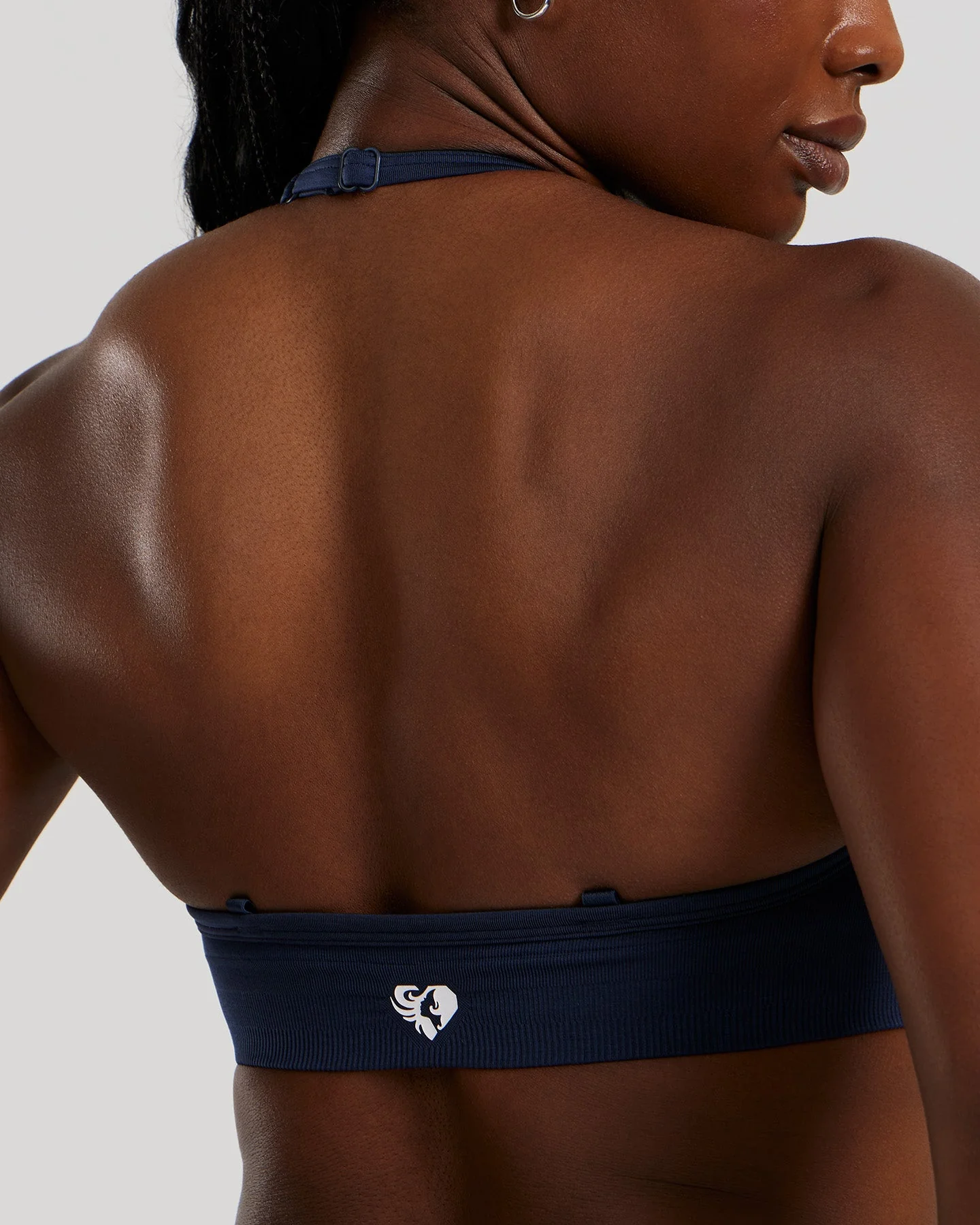 Define 2.0 Halter Neck Bra | Sapphire Blue - Image 4