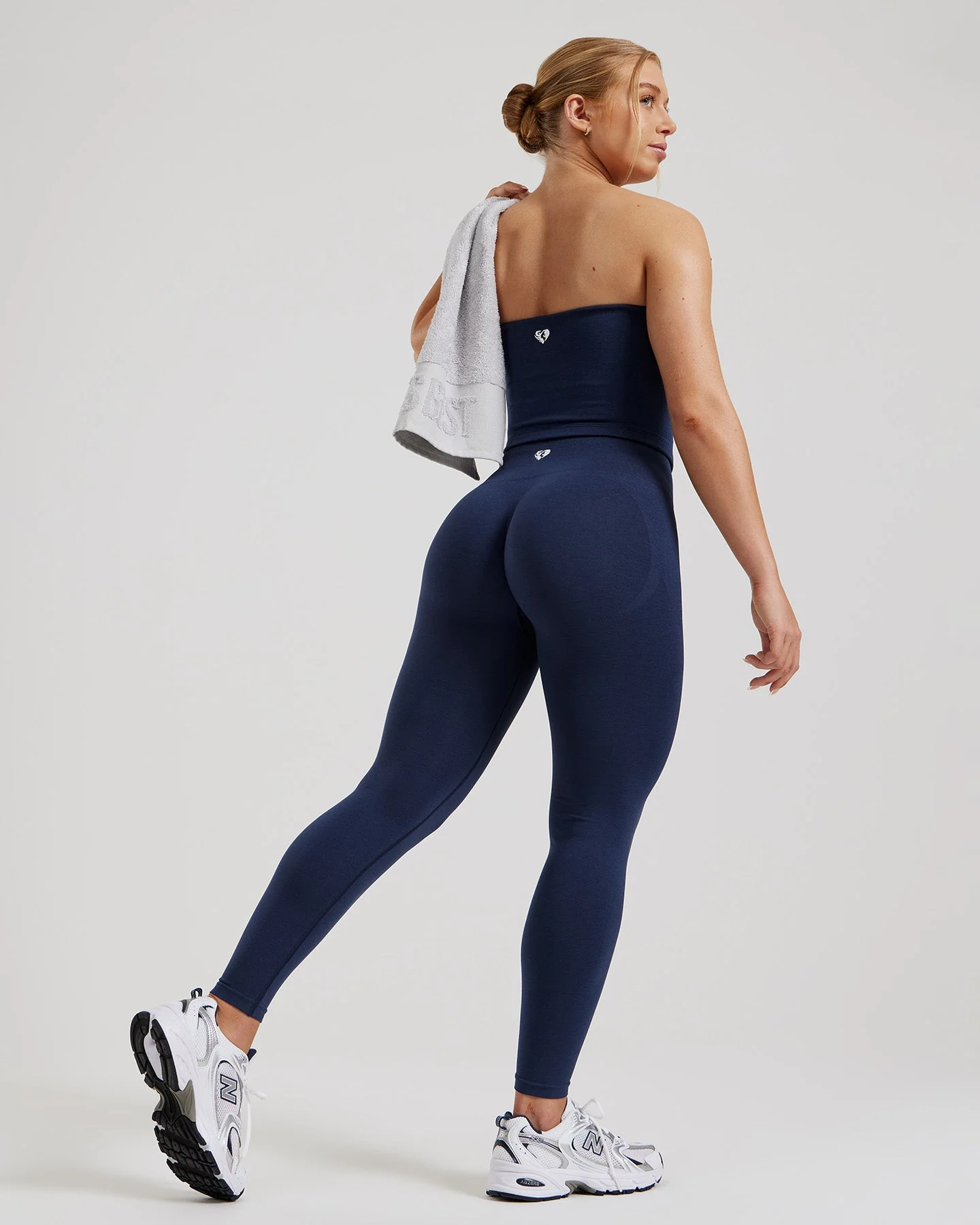Define 2.0 Longline Bandeau Bra | Sapphire Blue - Image 6