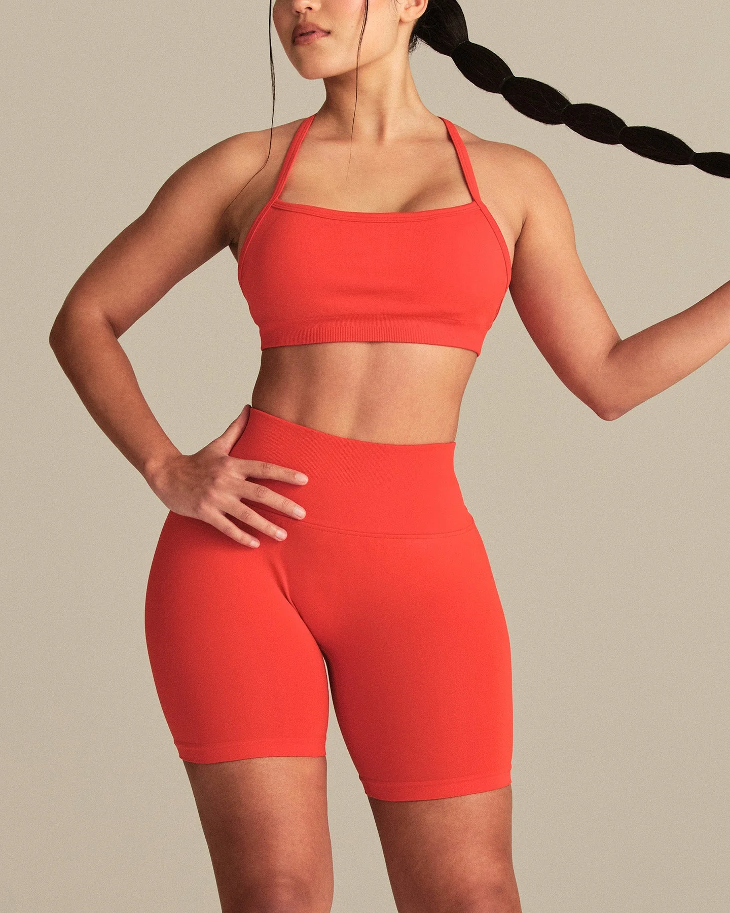 Define 2.0 Racer Back Bra | Lava Red - Image 8