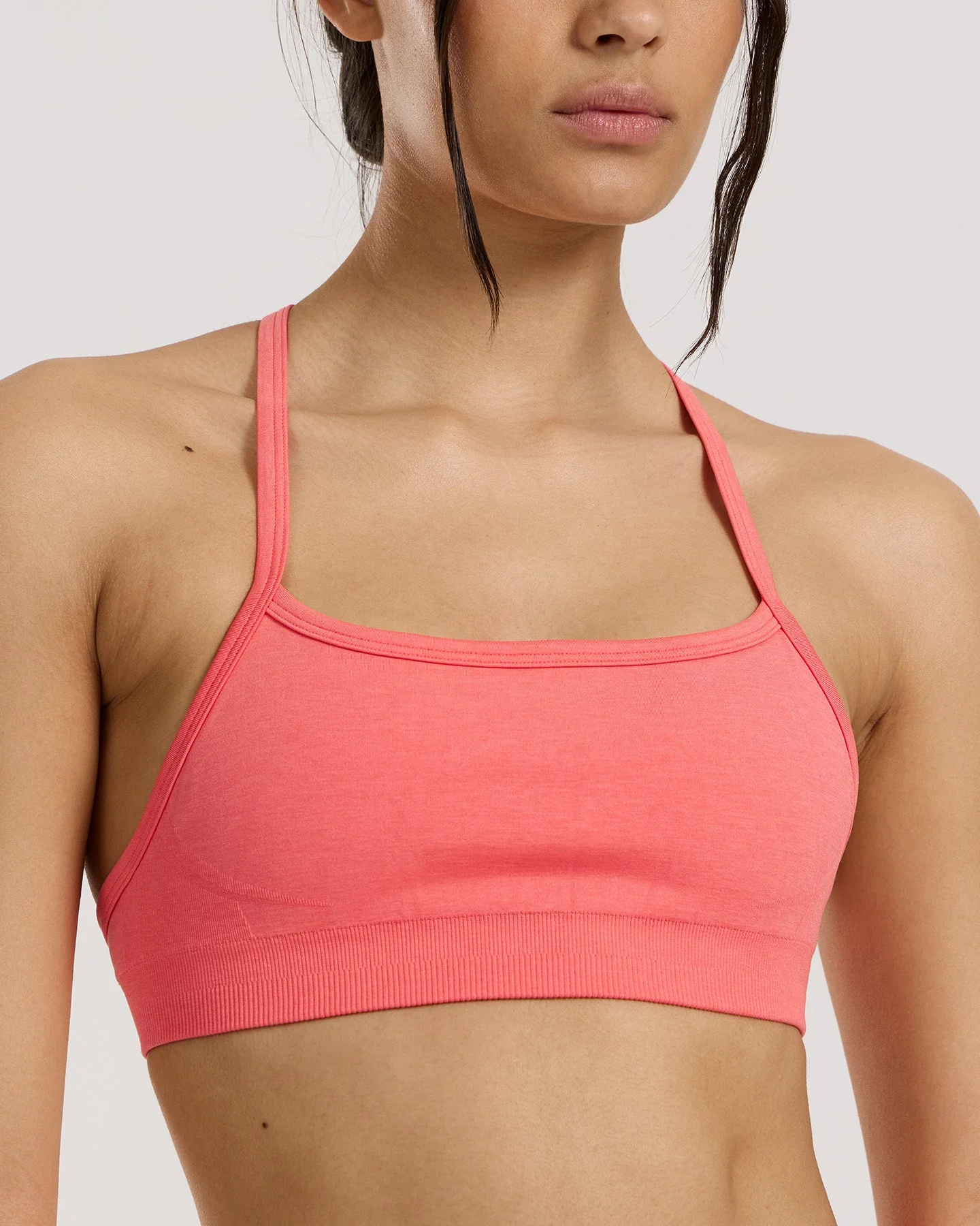 Define 2.0 Racer Back Bra | Sunlit Coral - Image 3