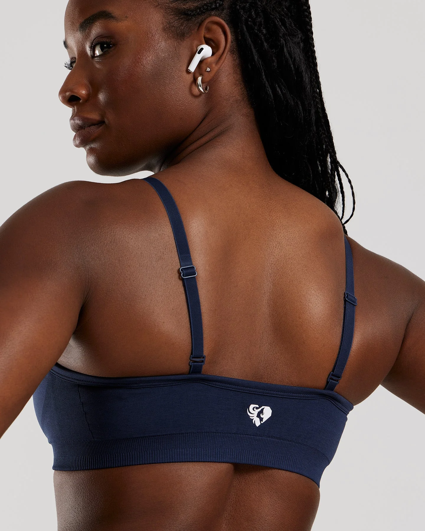 Define 2.0 Scrunch Bralette | Sapphire Blue - Image 4
