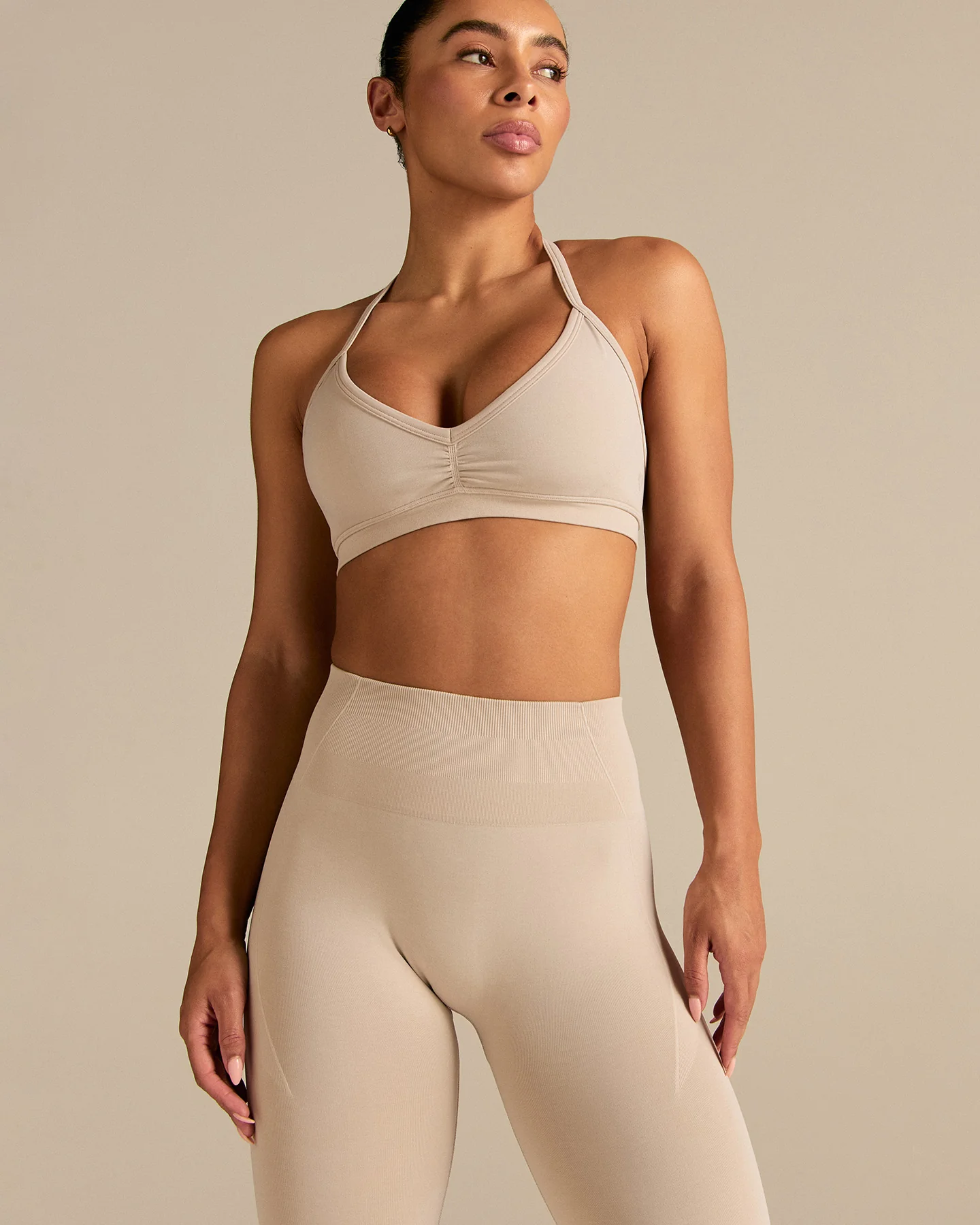 Define 2.0 High Waist Scrunch Leggings | Stone - Image 3
