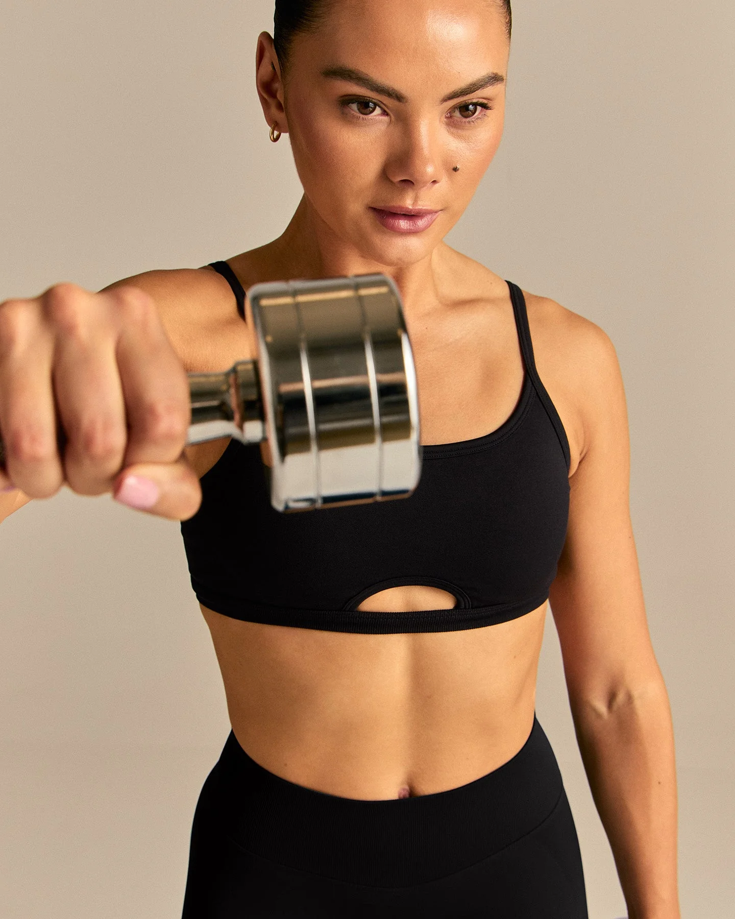 Emphasize Peek-A-Boo Bra | Black - Image 2