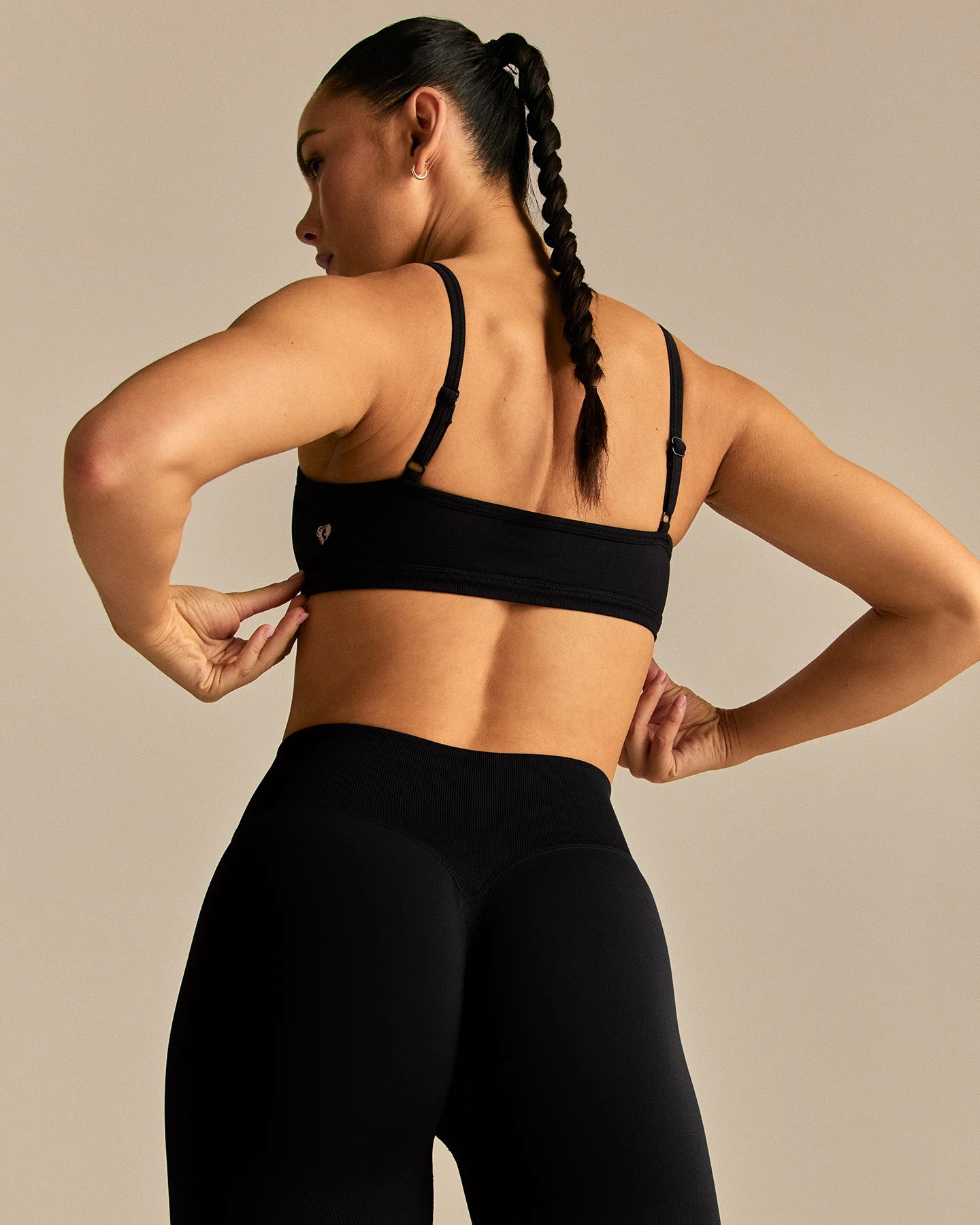 Emphasize Peek-A-Boo Bra | Black - Image 3