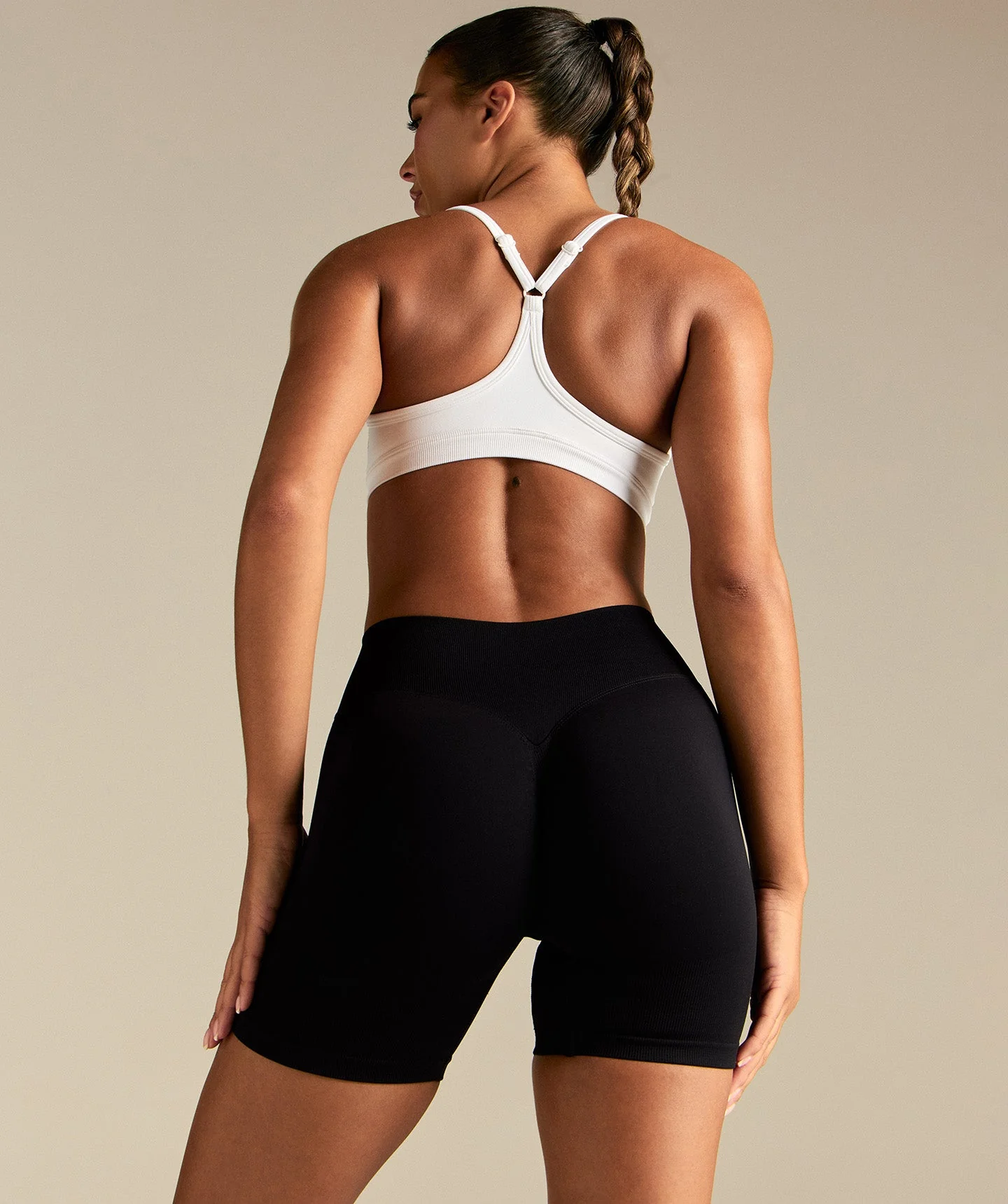 Emphasize V-Neck Bra | White - Image 4