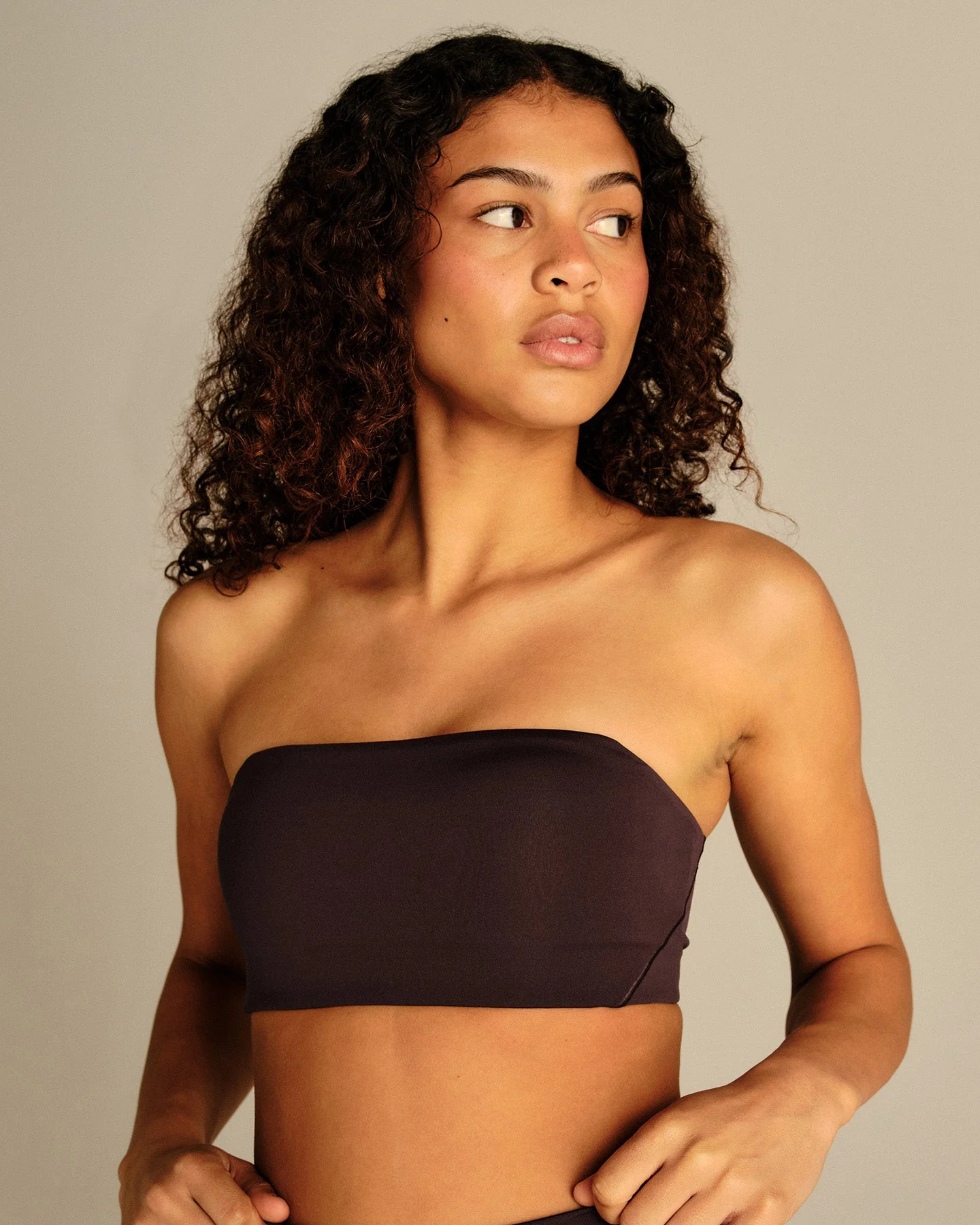 Essential Bandeau Convertible Bra | Cafe Noir - Image 2