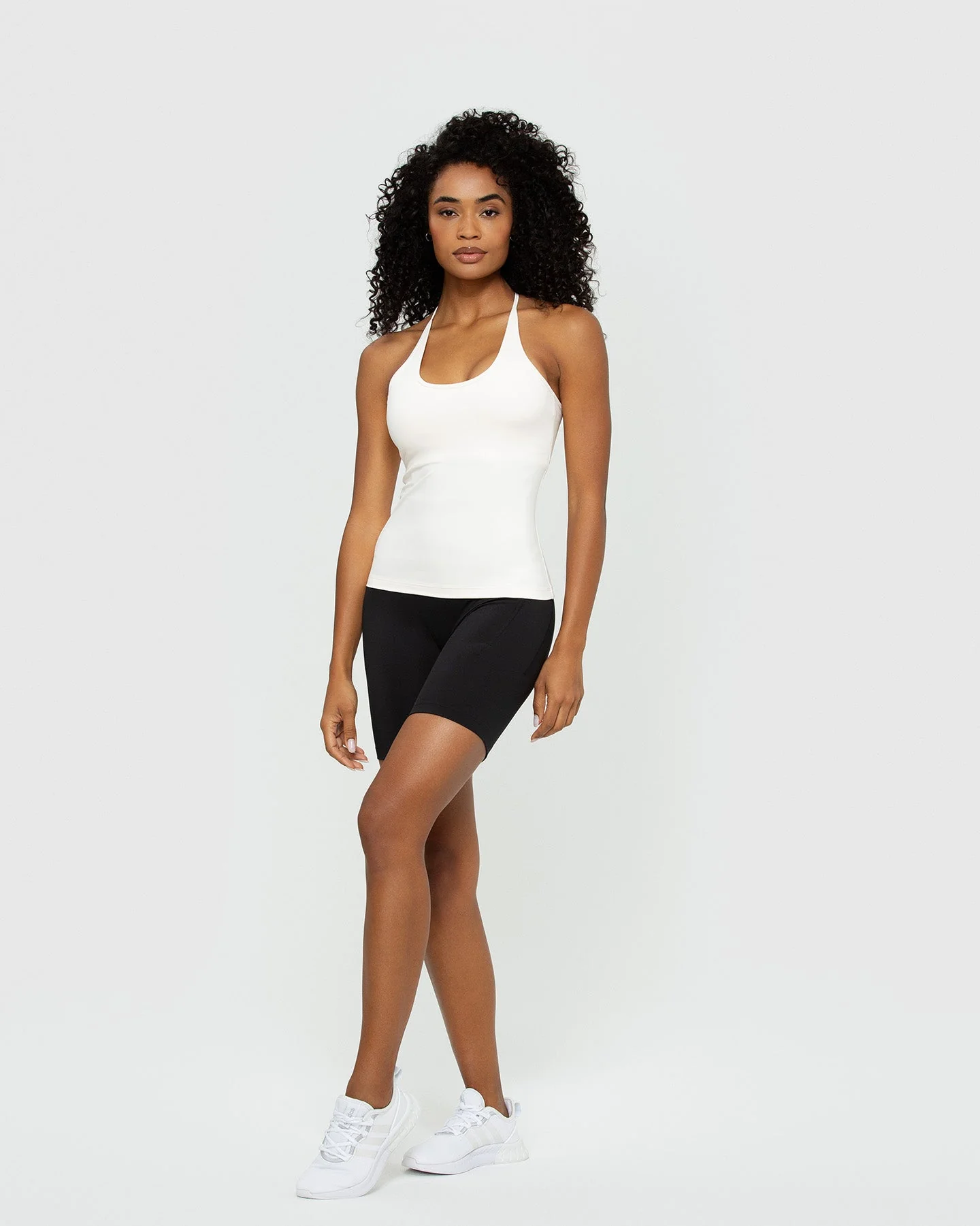 Essential Built-in Bra Tank | Off White - Image 3