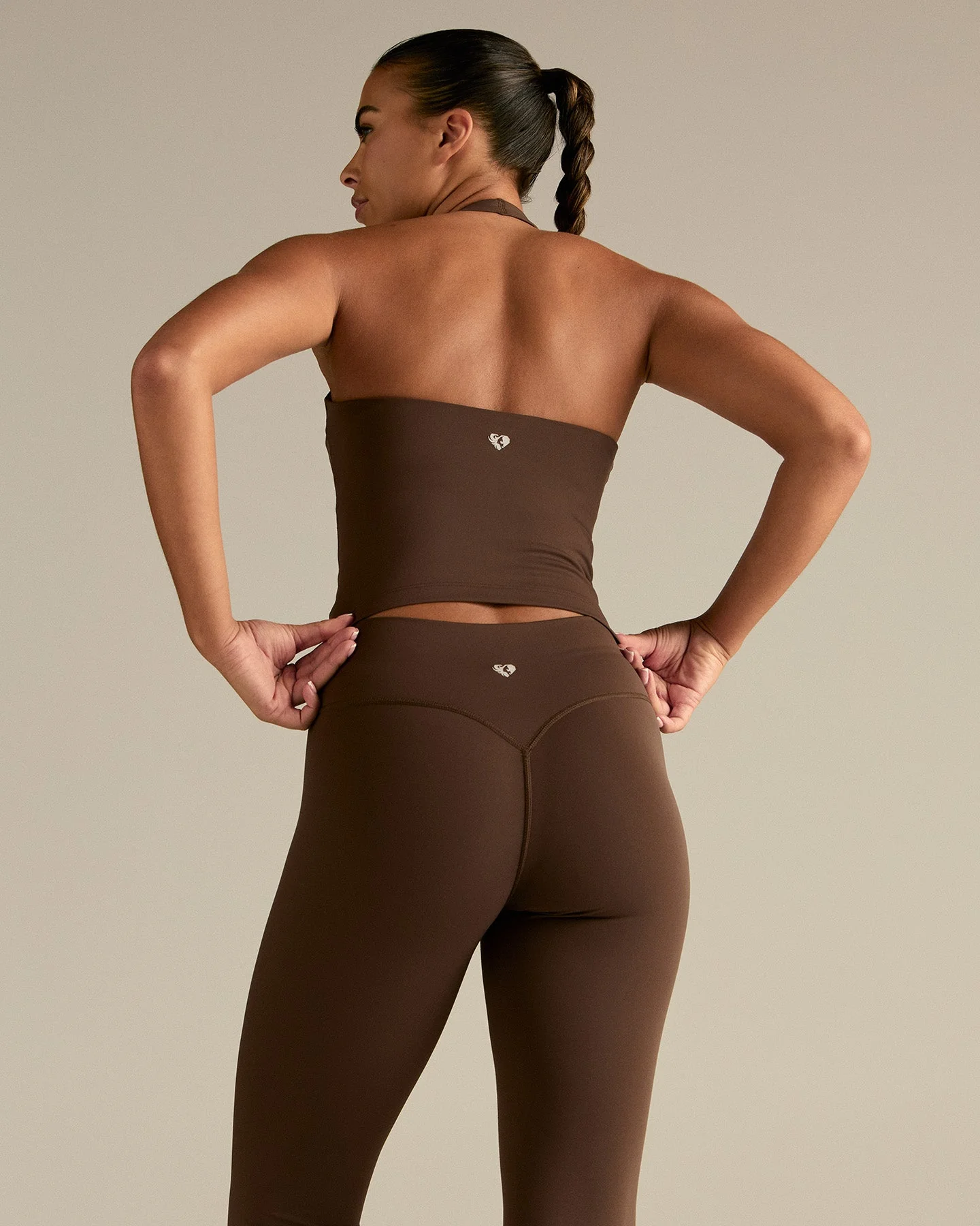 Essential Halter Tank | Cocoa - Image 7