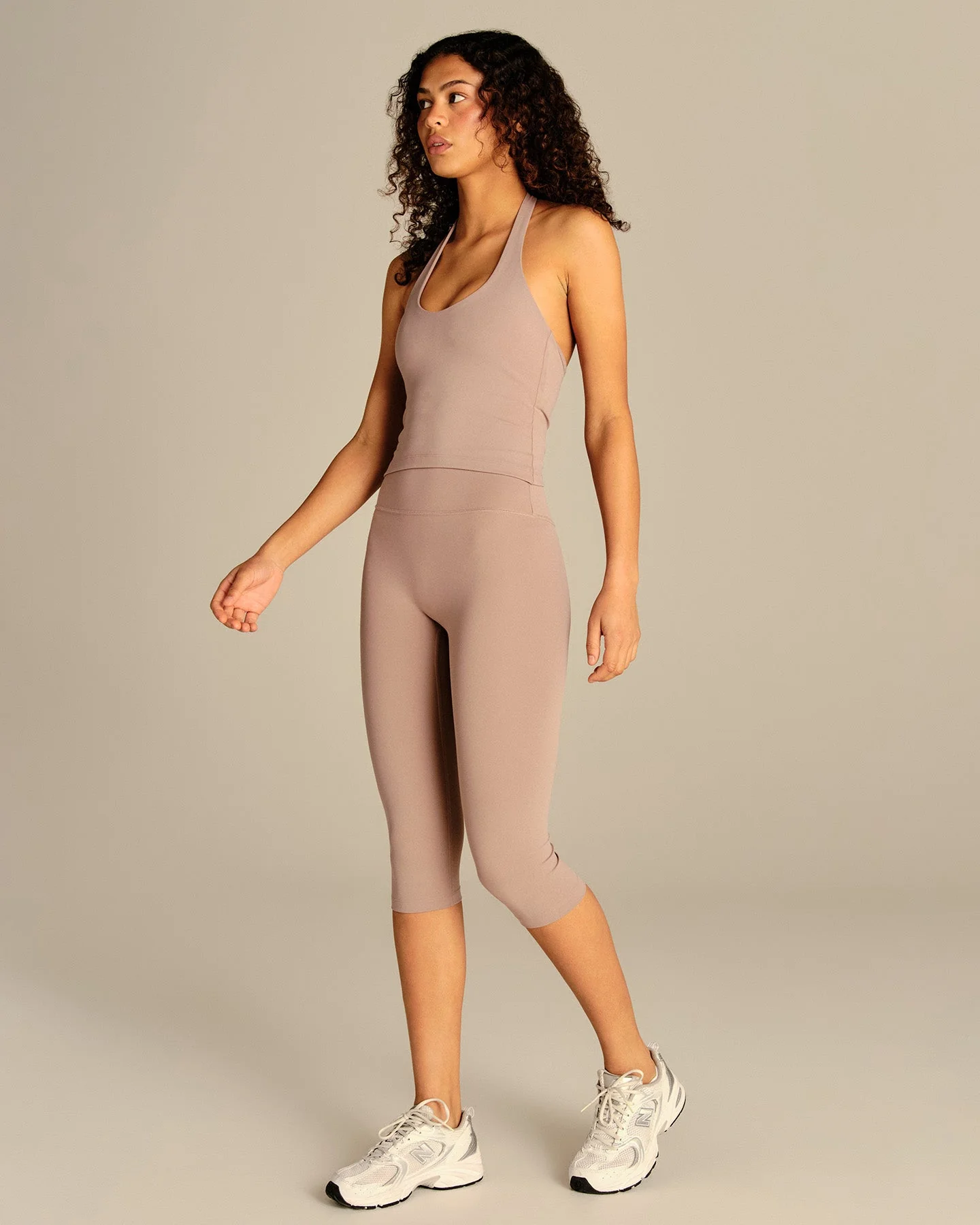 Essential Halter Tank | Mauve Taupe - Image 4