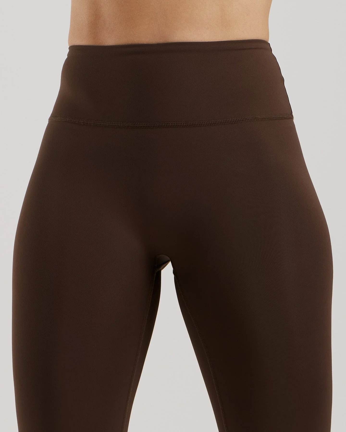 Essential High Waist Leggings | Cocoa - Image 4