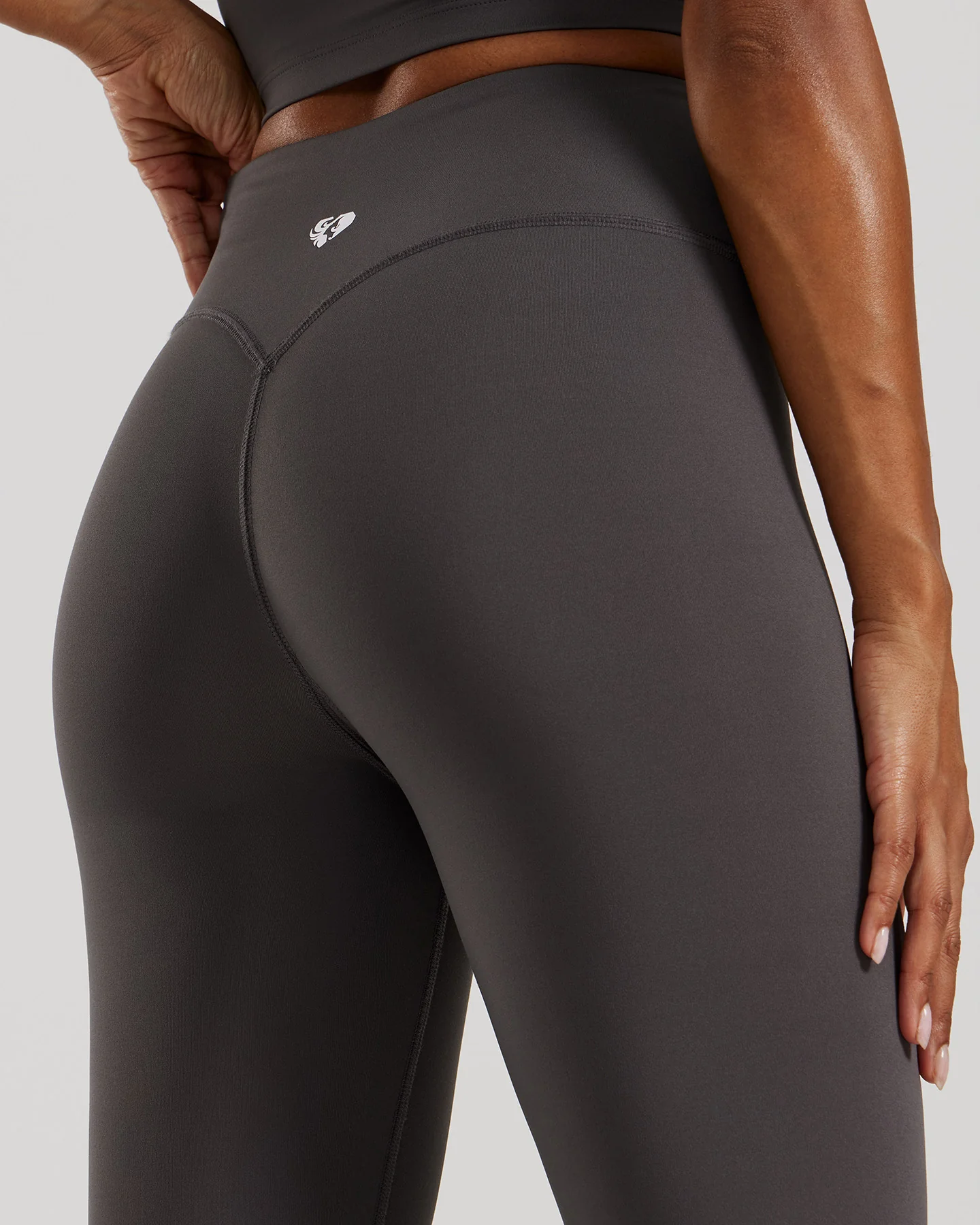 Essential High Waist Leggings | Graphite - Image 2