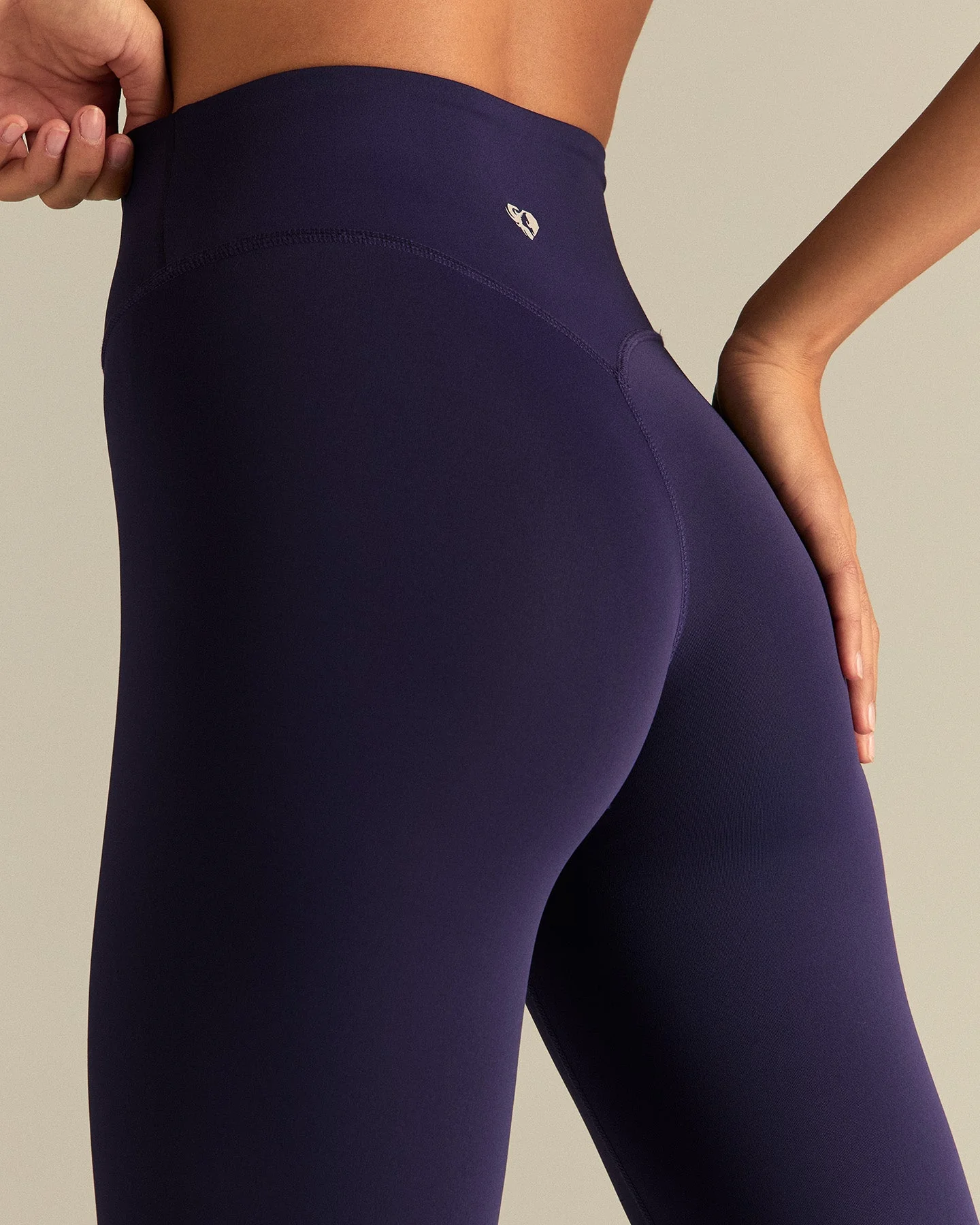 Essential High Waist Leggings | Mystic Purple - Image 3