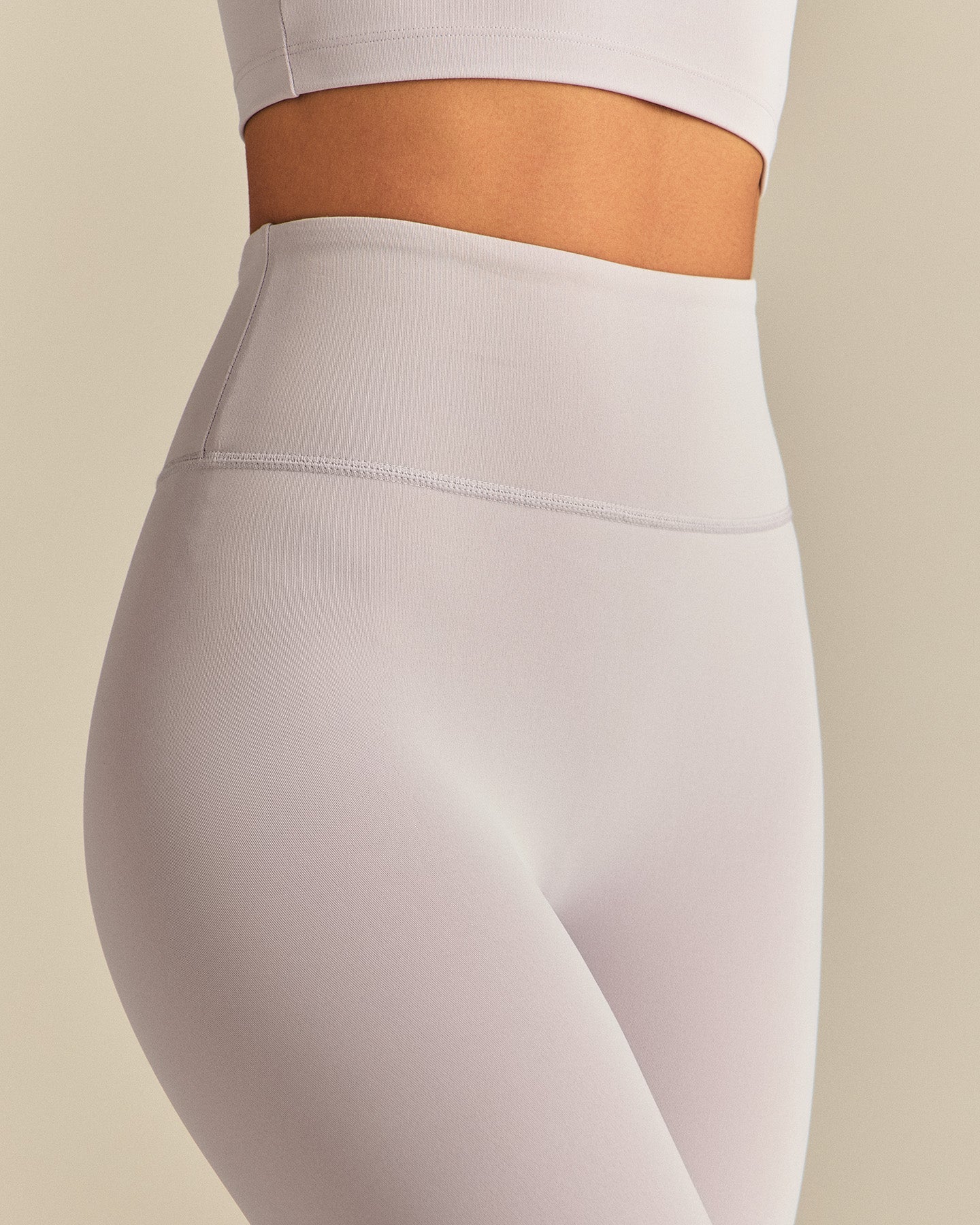 Essential High Waist Leggings | Steel Grey - Image 3