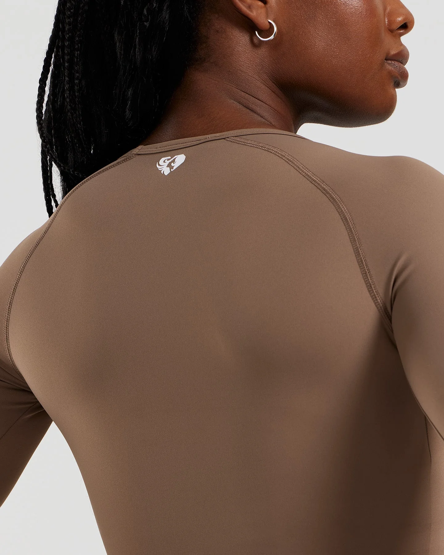 Essential Long Sleeve Crop Top | Caribou - Image 3