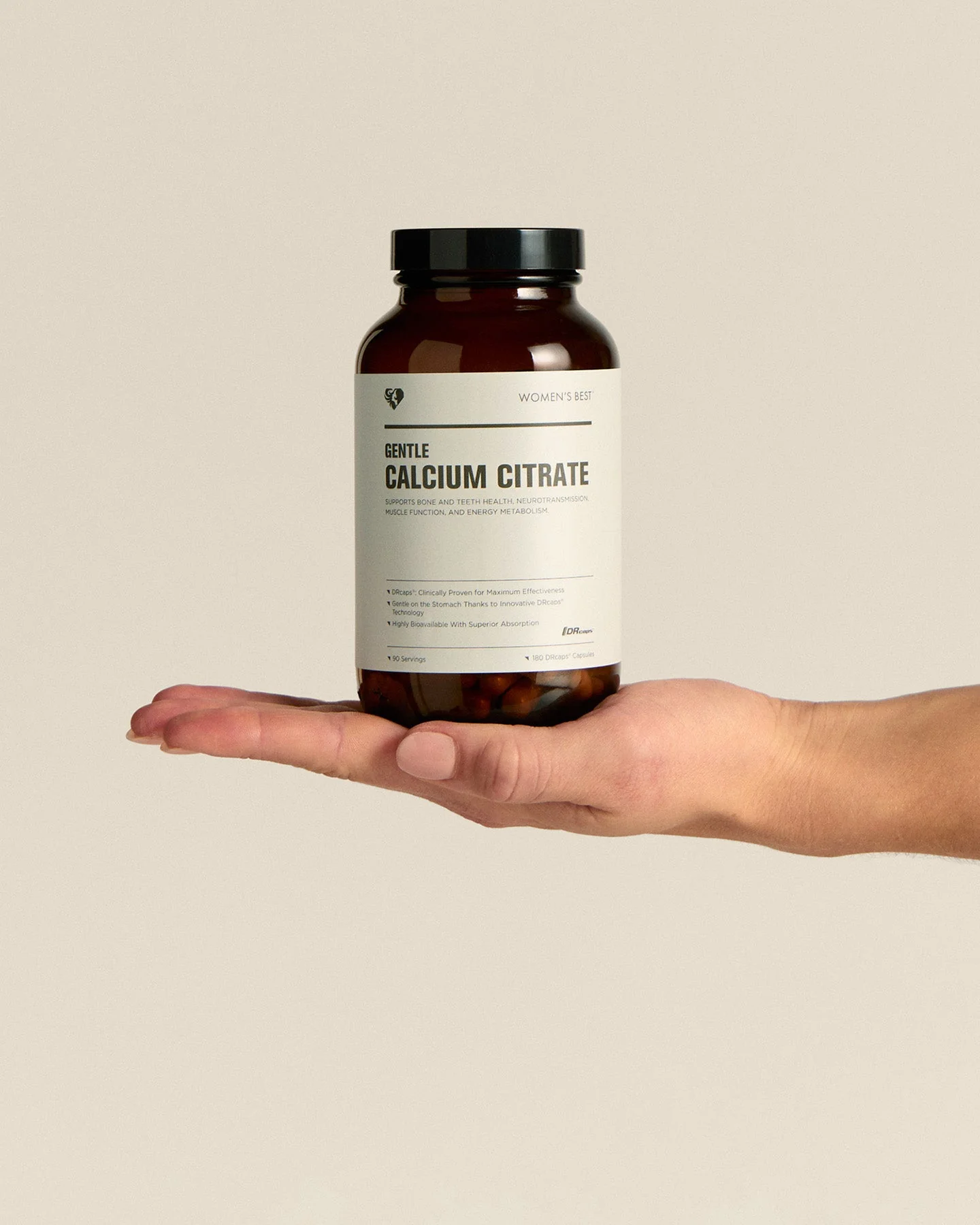 Gentle Calcium Citrate Capsules (1428mg) - Image 3