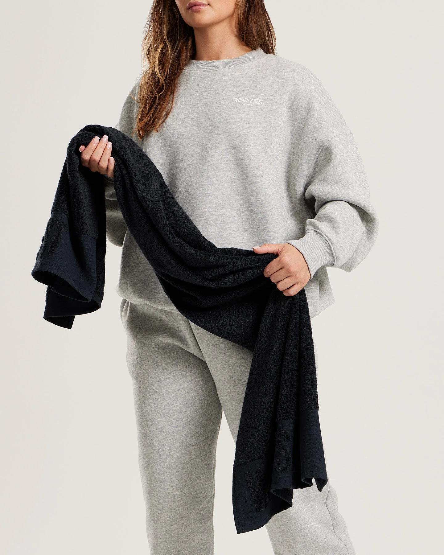 Large Sweat Towel | Black - Image 5