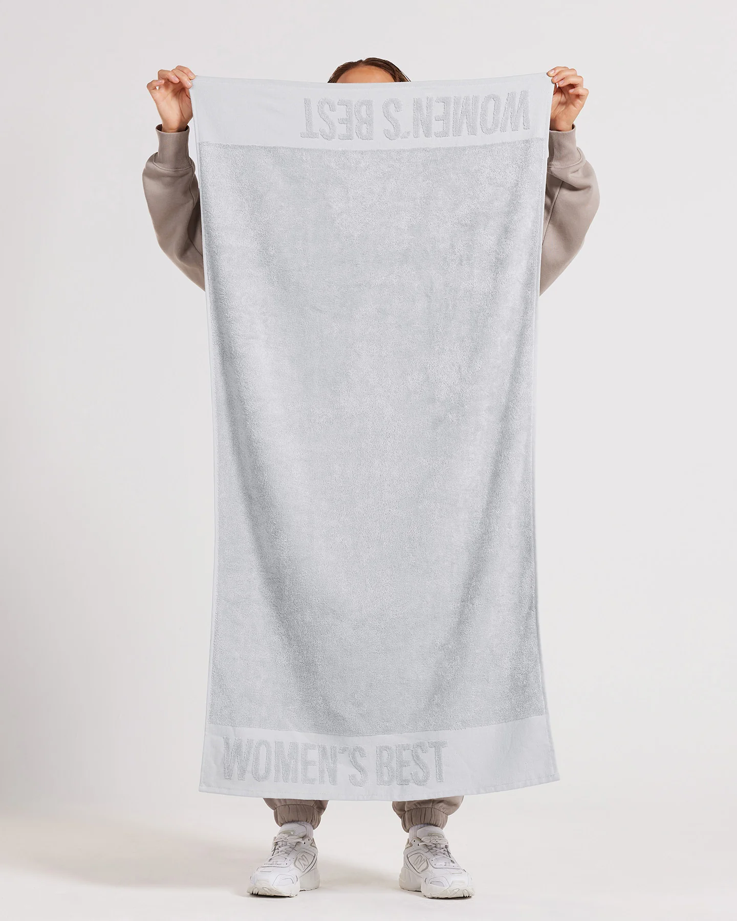 Large Sweat Towel | Silver Grey - Image 2