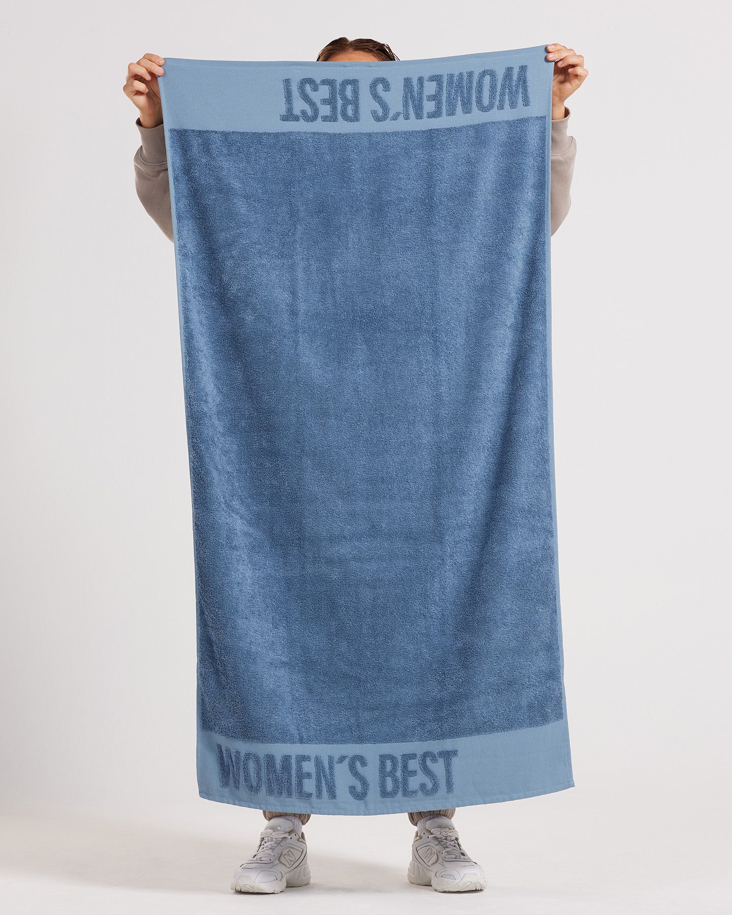 Large Sweat Towel | Smoke Blue - Image 2
