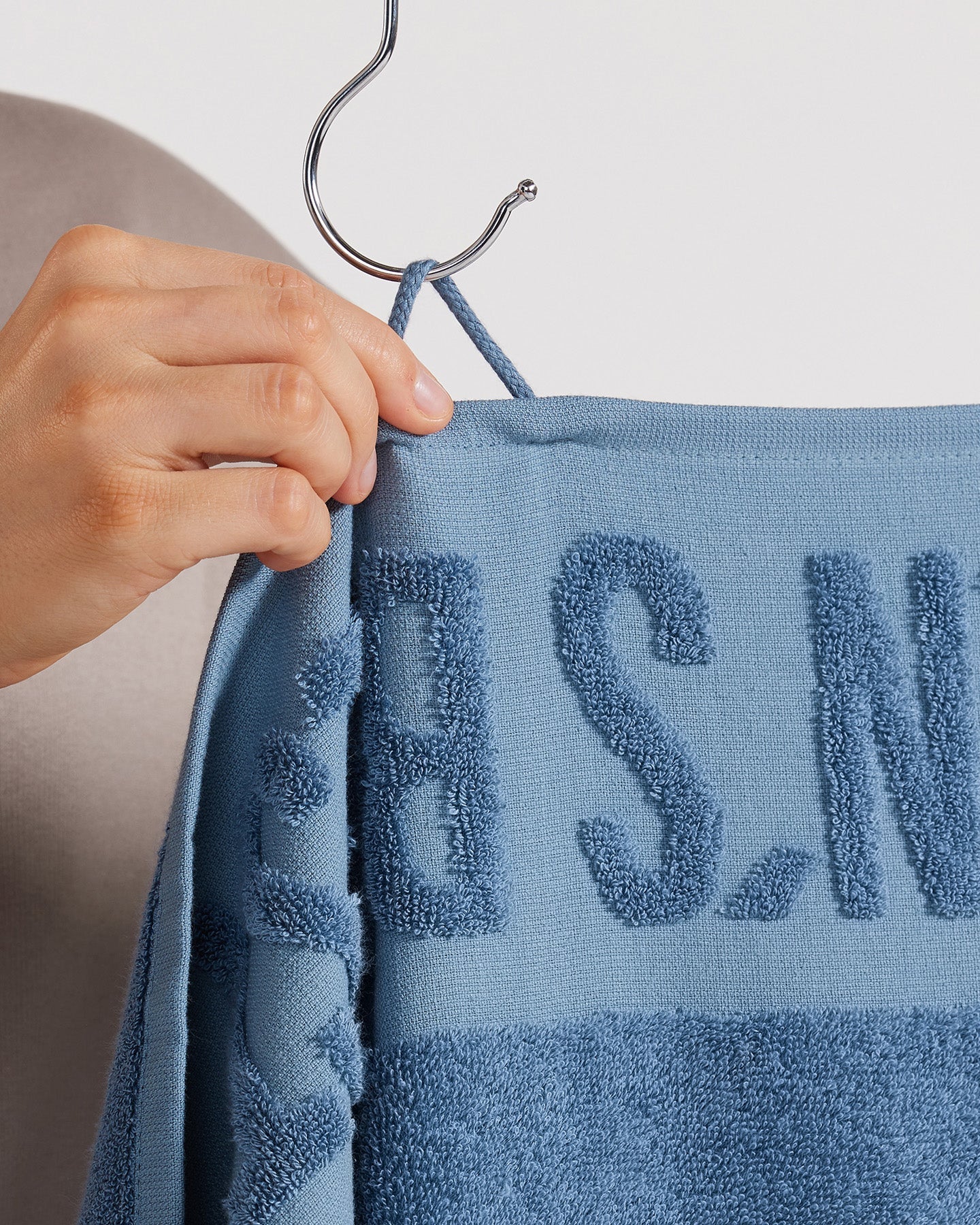 Large Sweat Towel | Smoke Blue - Image 4