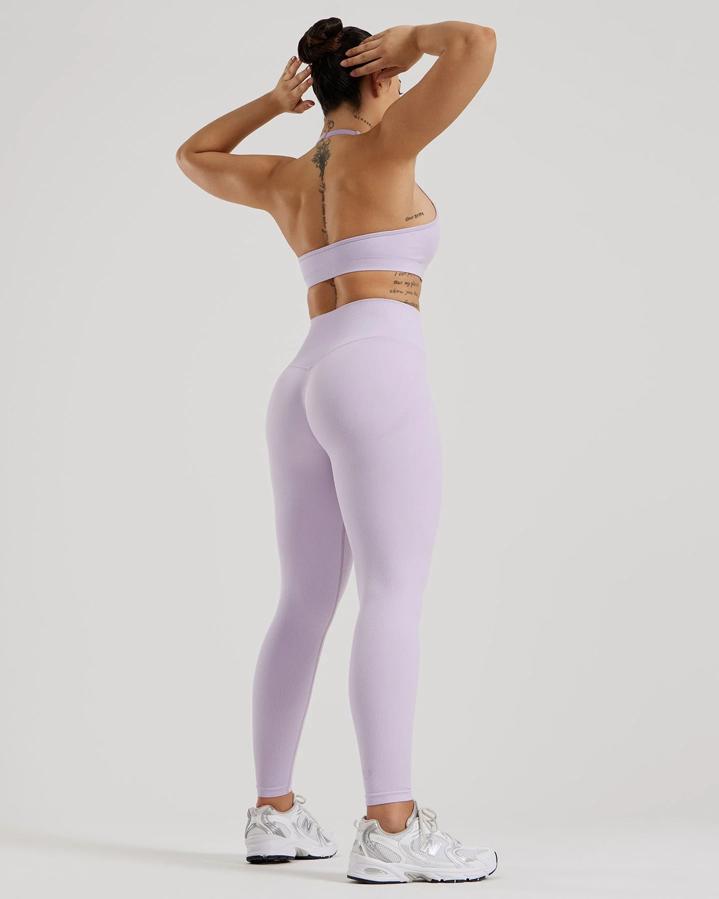 Motion Seamless Halter Bra | Cool Lilac - Image 6
