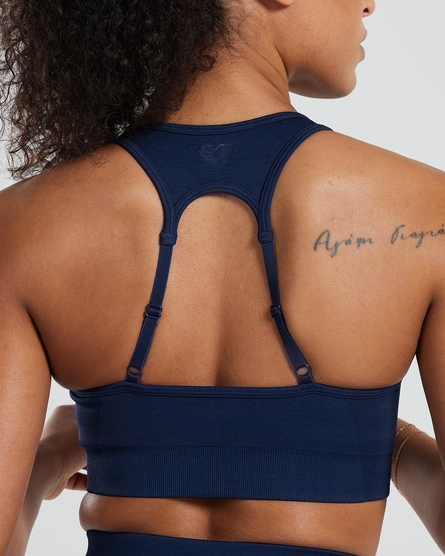 Motion Seamless Racer Back Bra | Sapphire Blue - Image 3