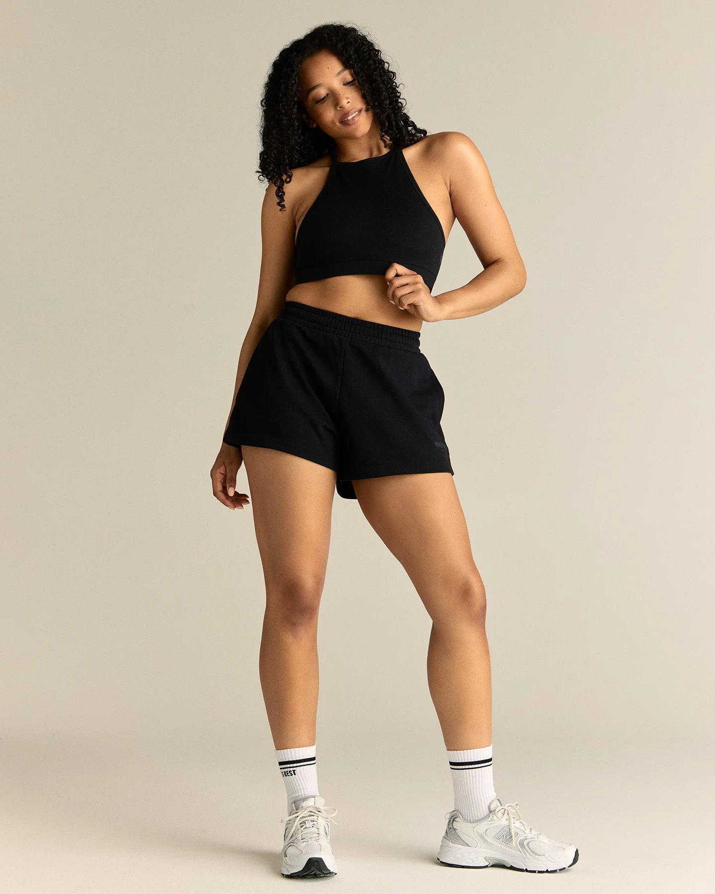 Motion Seamless Racer Front Bra | Black - Image 8