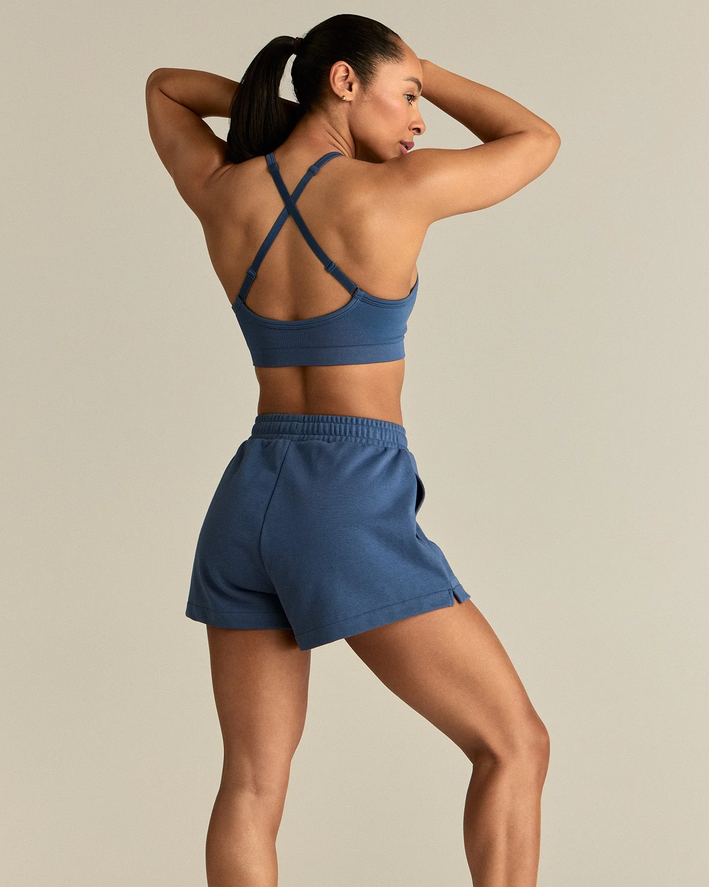 Motion Seamless Racer Front Bra | Blueberry - Image 2