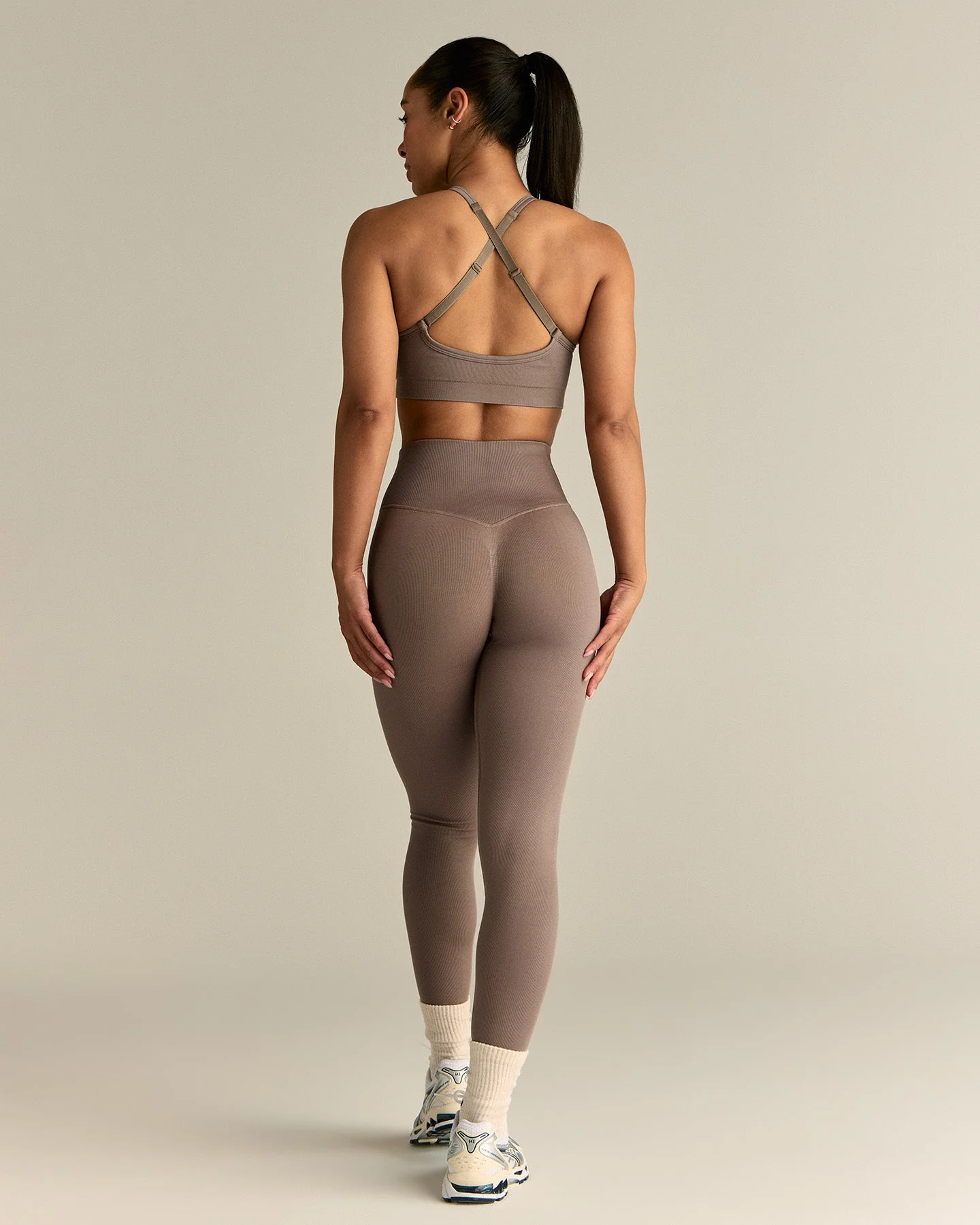 Motion Seamless Racer Front Bra | Caribou - Image 6