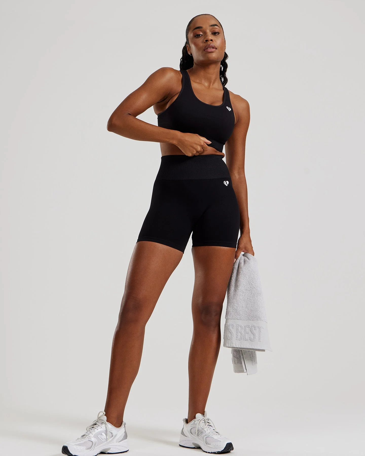 Power Adjustable Sports Bra | Black - Image 6