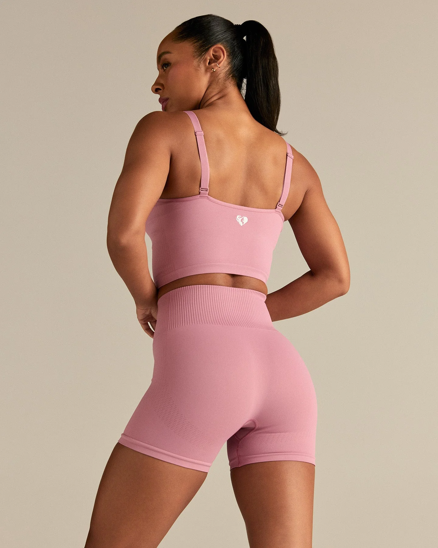 Power Built-In Bra Tank | Blush Pink - Image 2