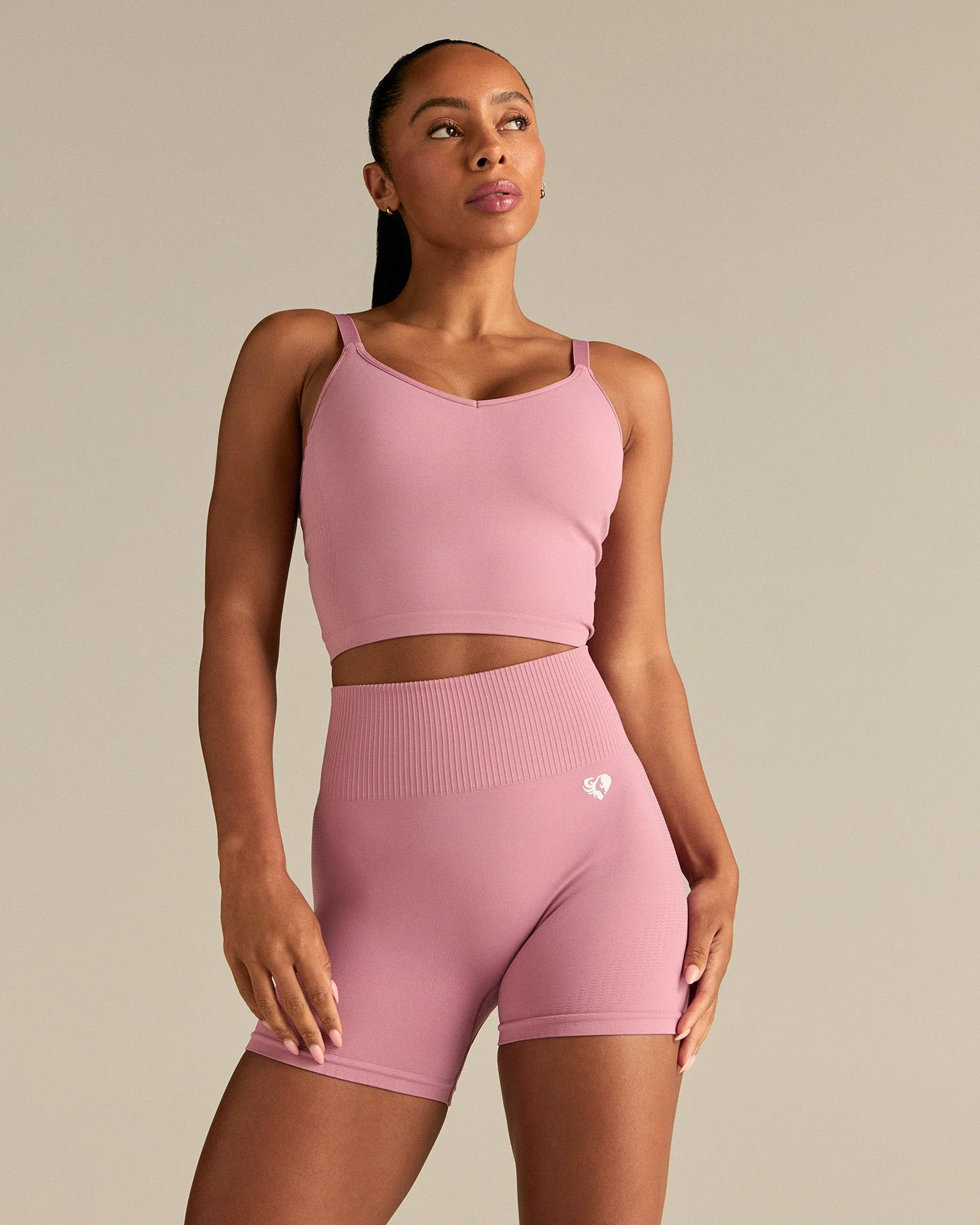 Power Built-In Bra Tank | Blush Pink - Image 6