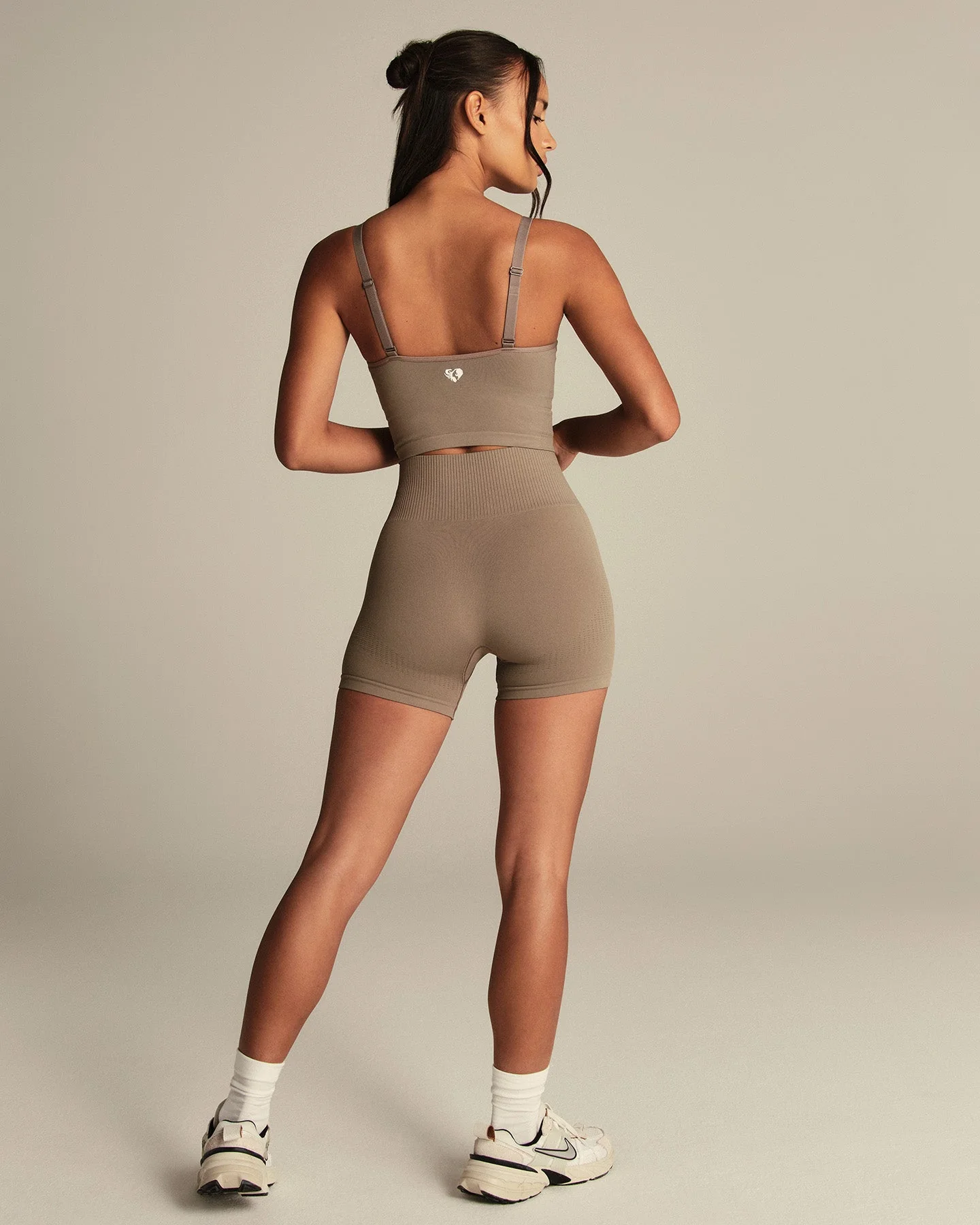 Power Built-In Bra Tank | Taupe Grey - Image 2