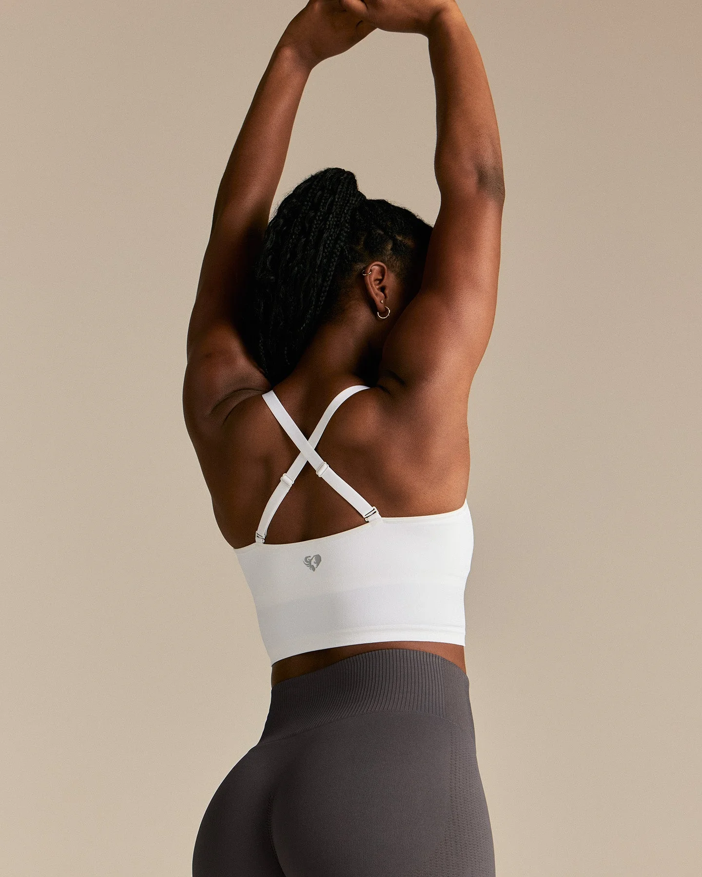 Power Built-In Bra Tank | White - Image 8