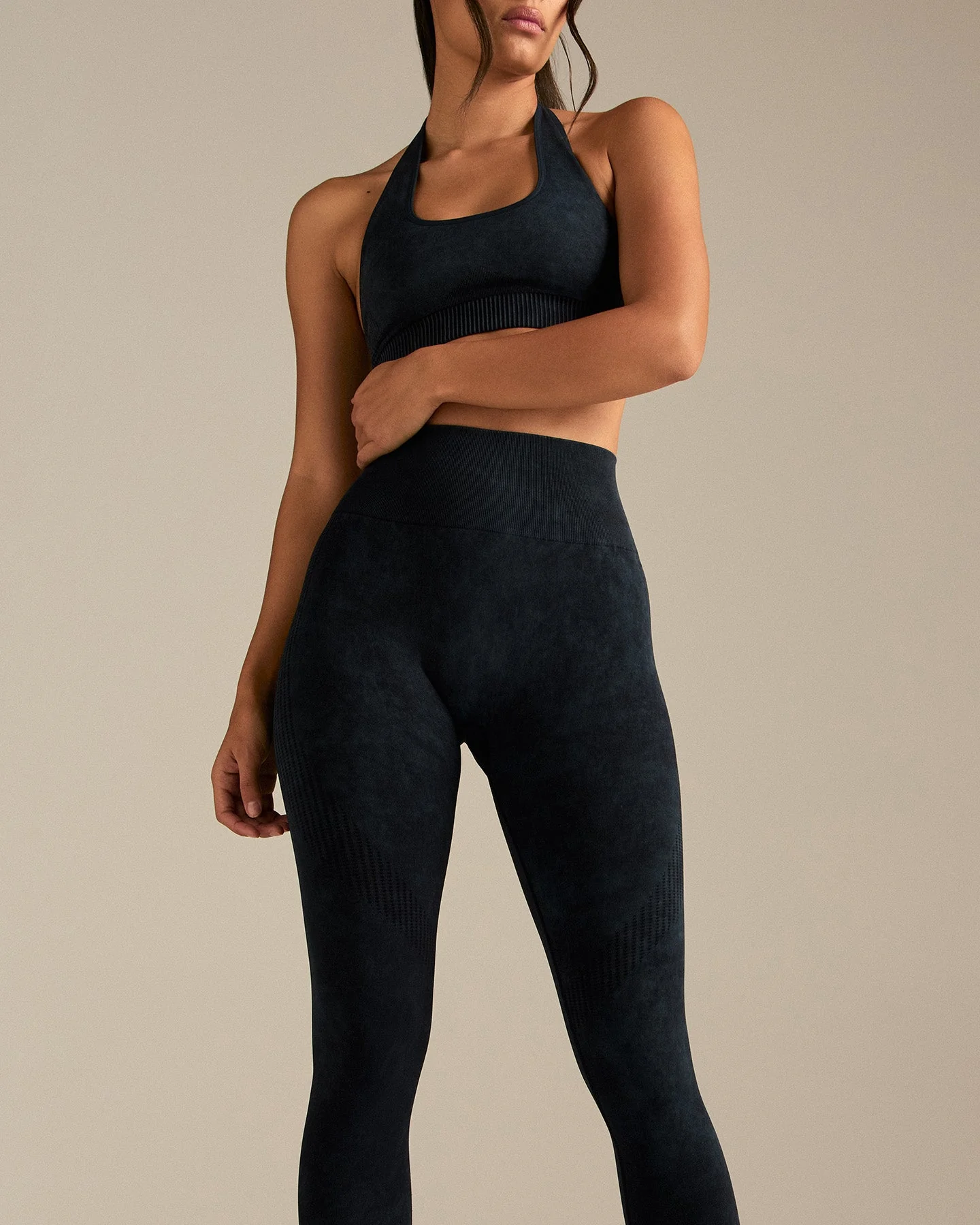 Power High Waist Leggings | Washed Black - Image 7