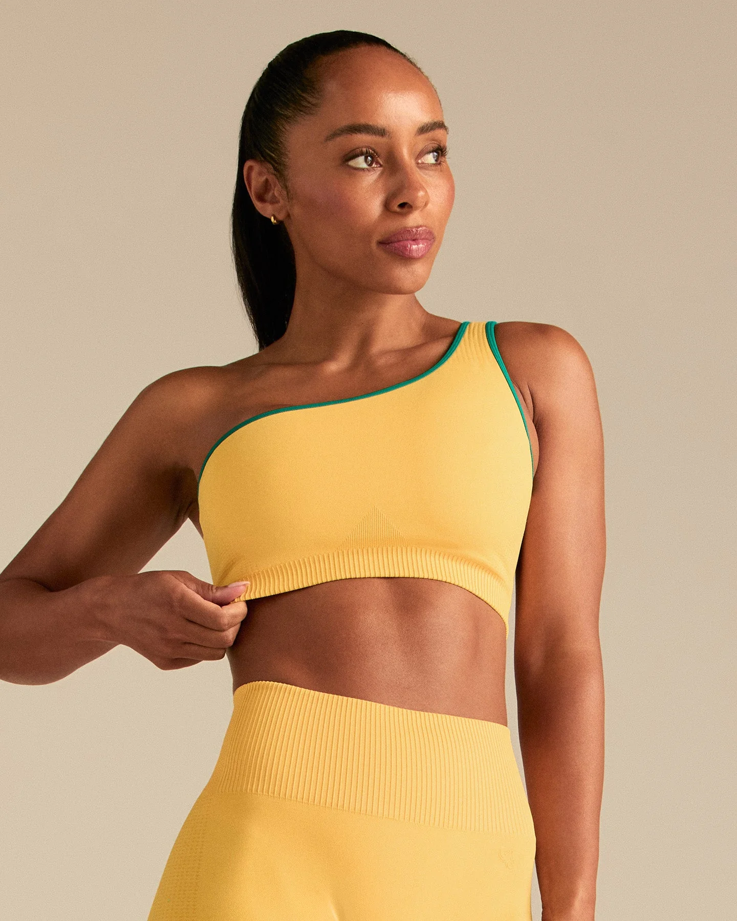 Power One Shoulder Bra | Mango