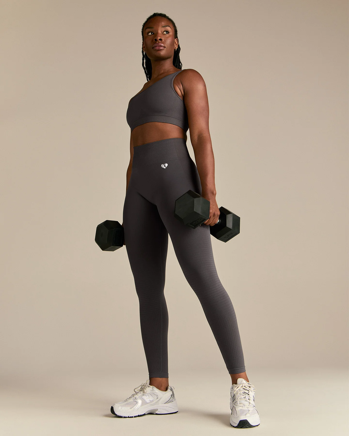 Power High Waist Scrunch Leggings | Graphite - Image 7