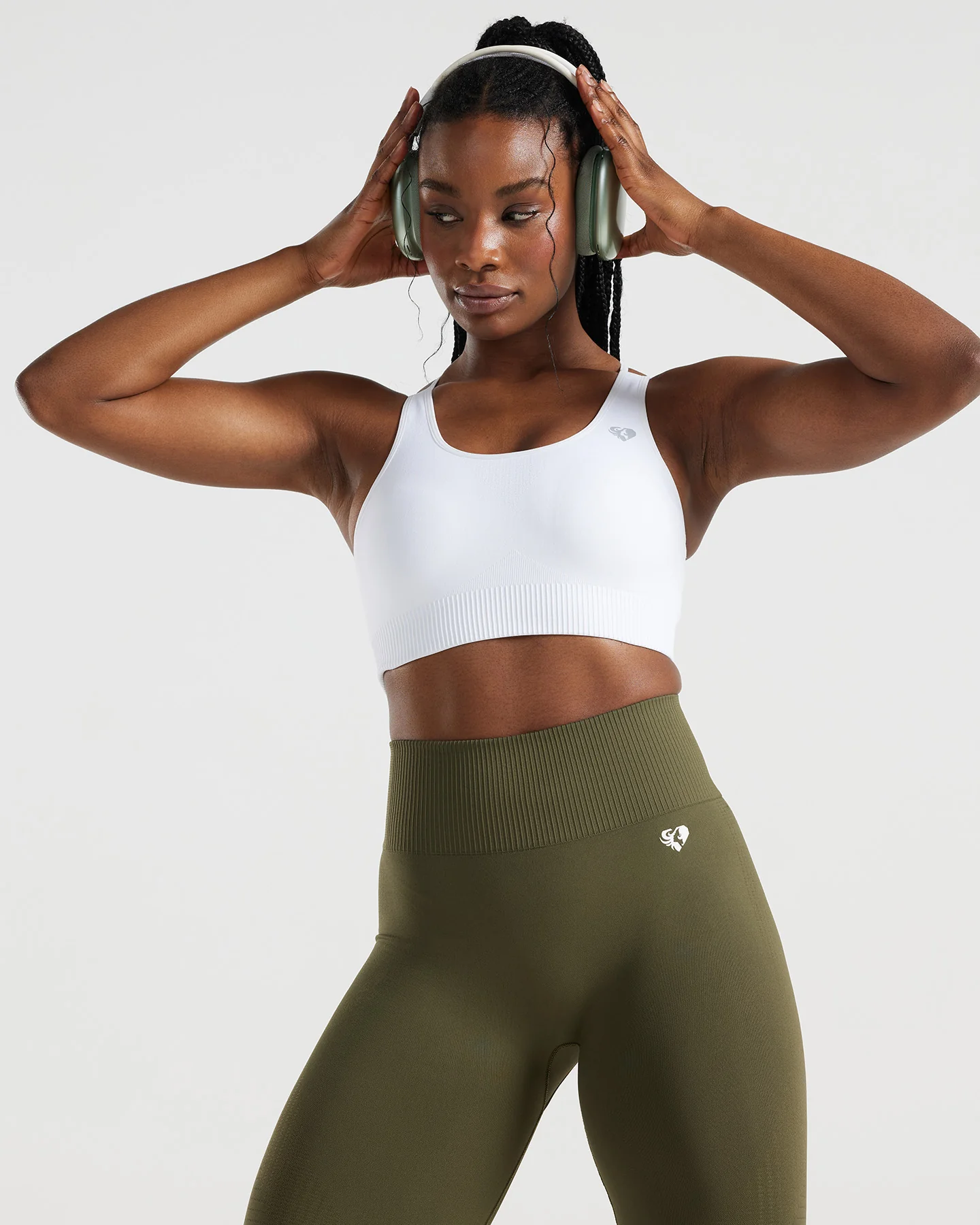 Power Sports Bra | White - Image 6