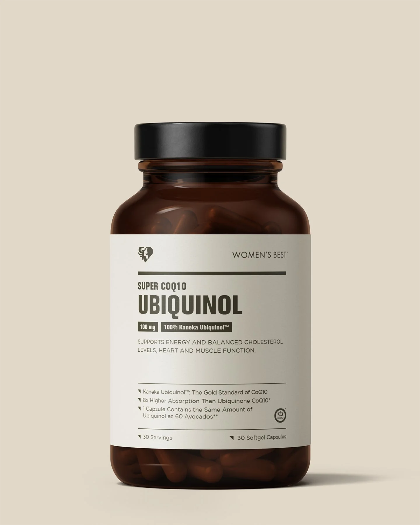 Super CoQ10 Ubiquinol Capsules (100mg)