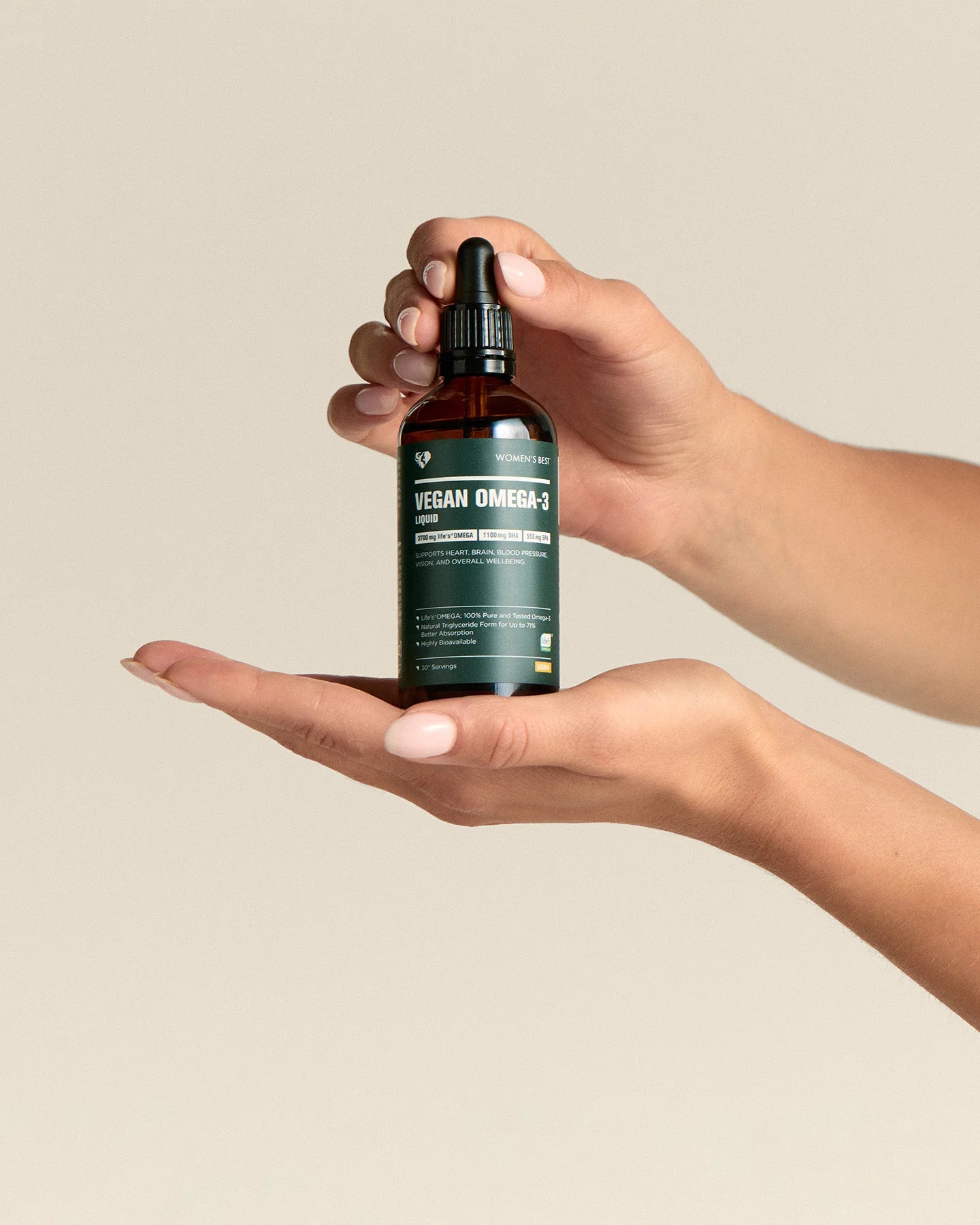 Vegan Omega-3 Liquid (3700mg) - Image 3